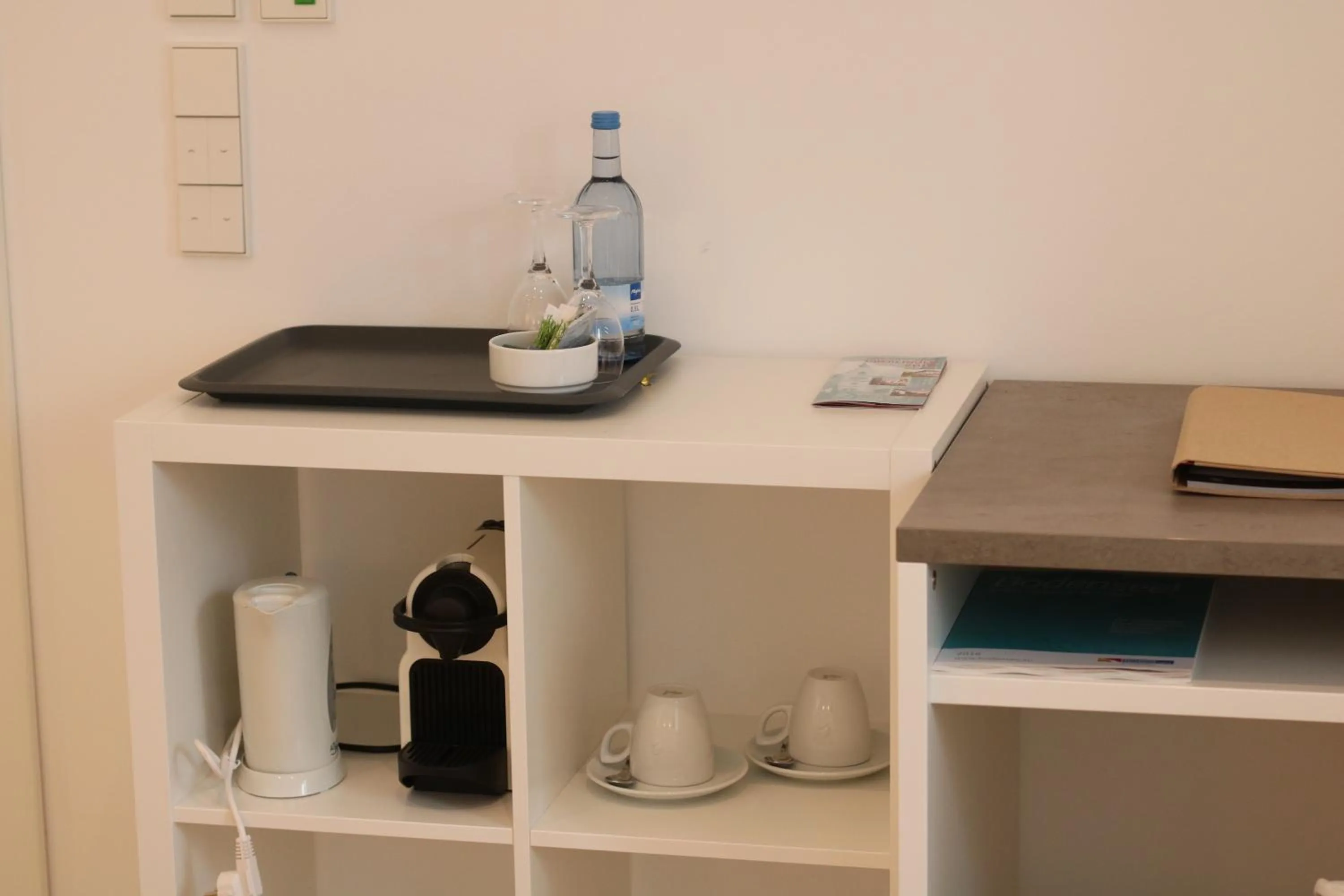 Coffee/tea facilities in Landhotel Adler