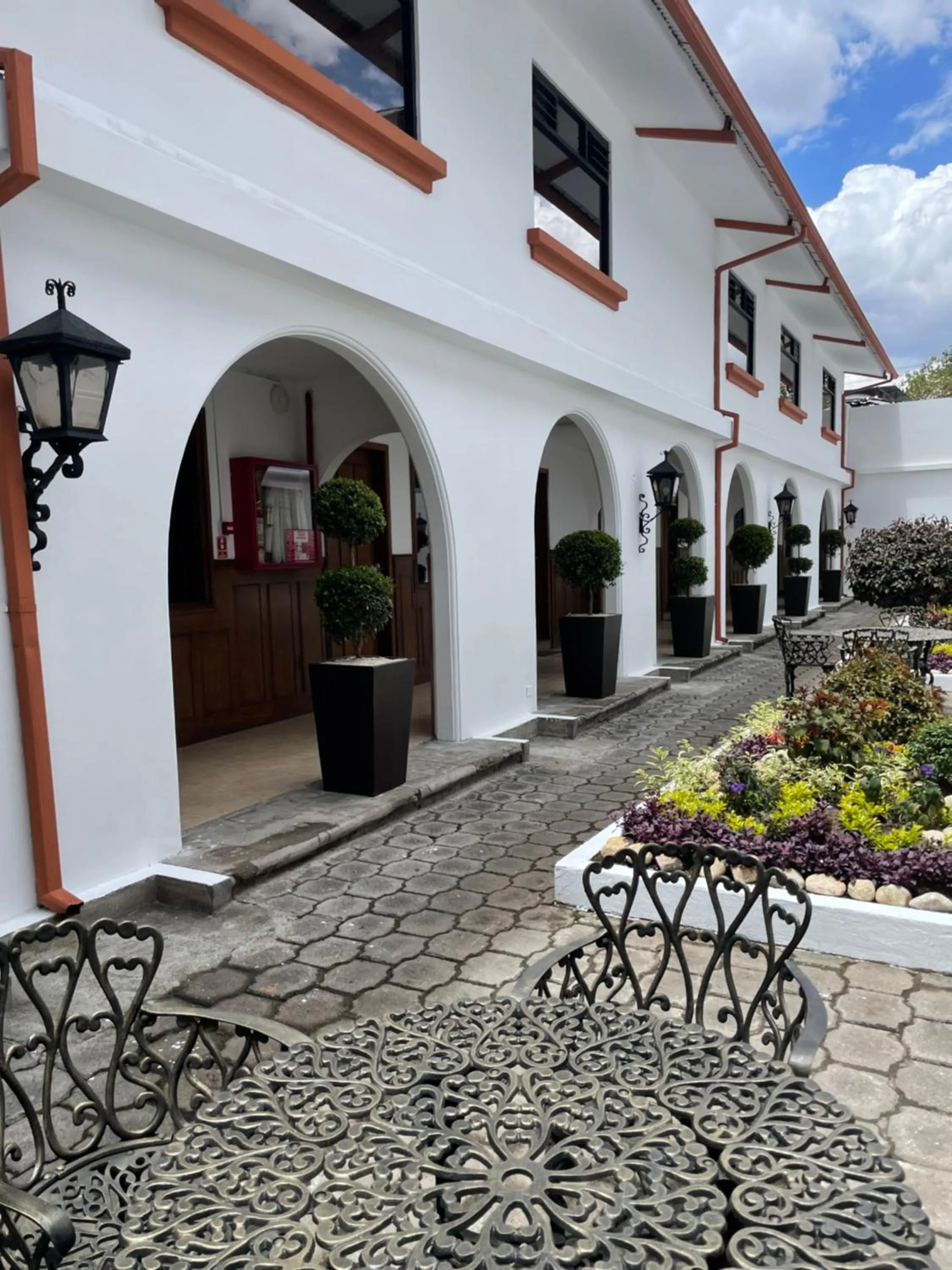 Garden view in Hotel Ambassador