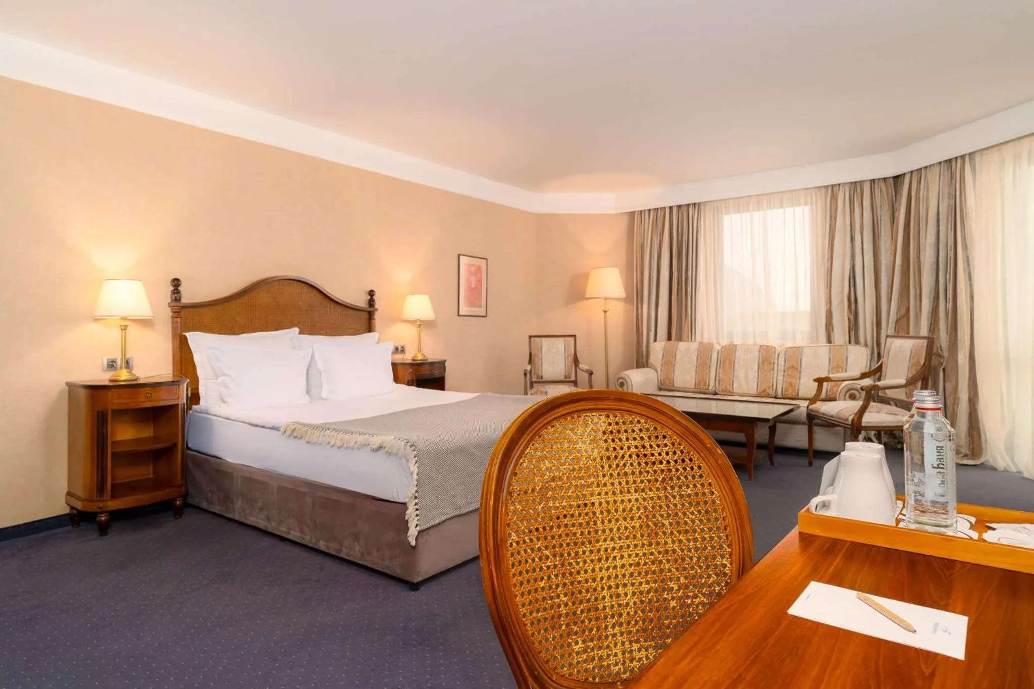 Bed in Festa Winter Palace Hotel