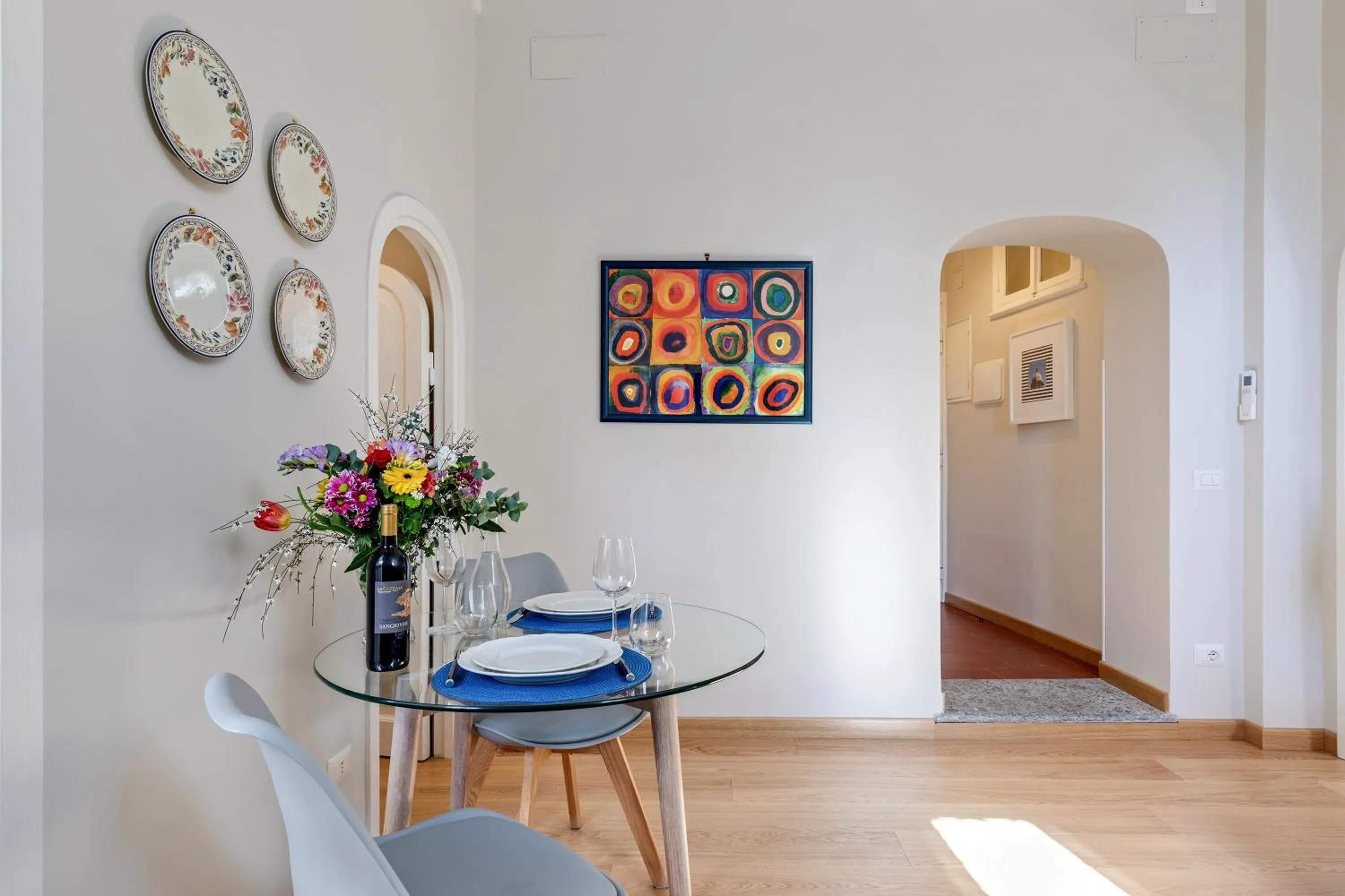 Dining area in Rome as you feel - Grotta Pinta apartments