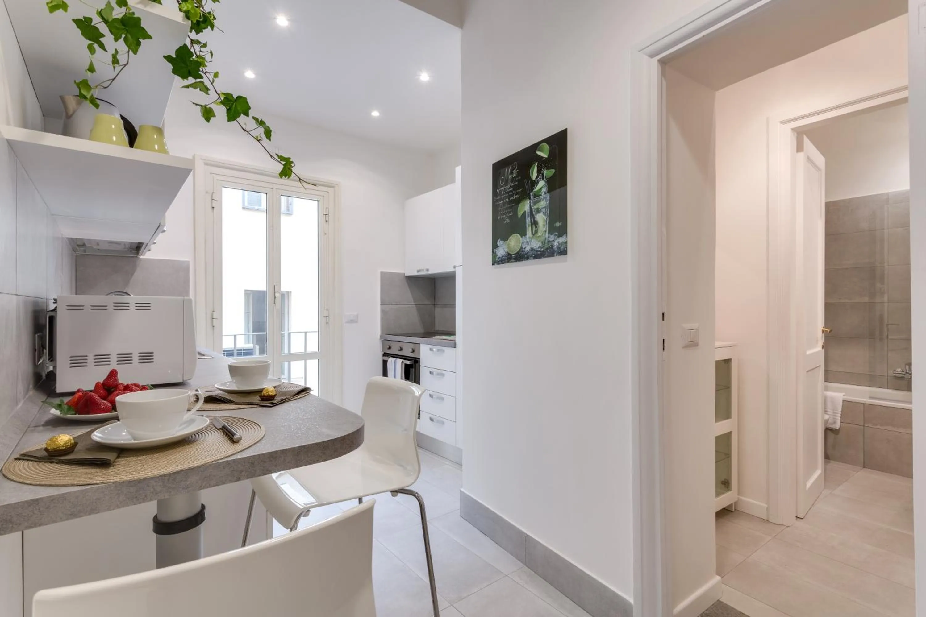 Kitchen or kitchenette in Rome as you feel - Grotta Pinta apartments