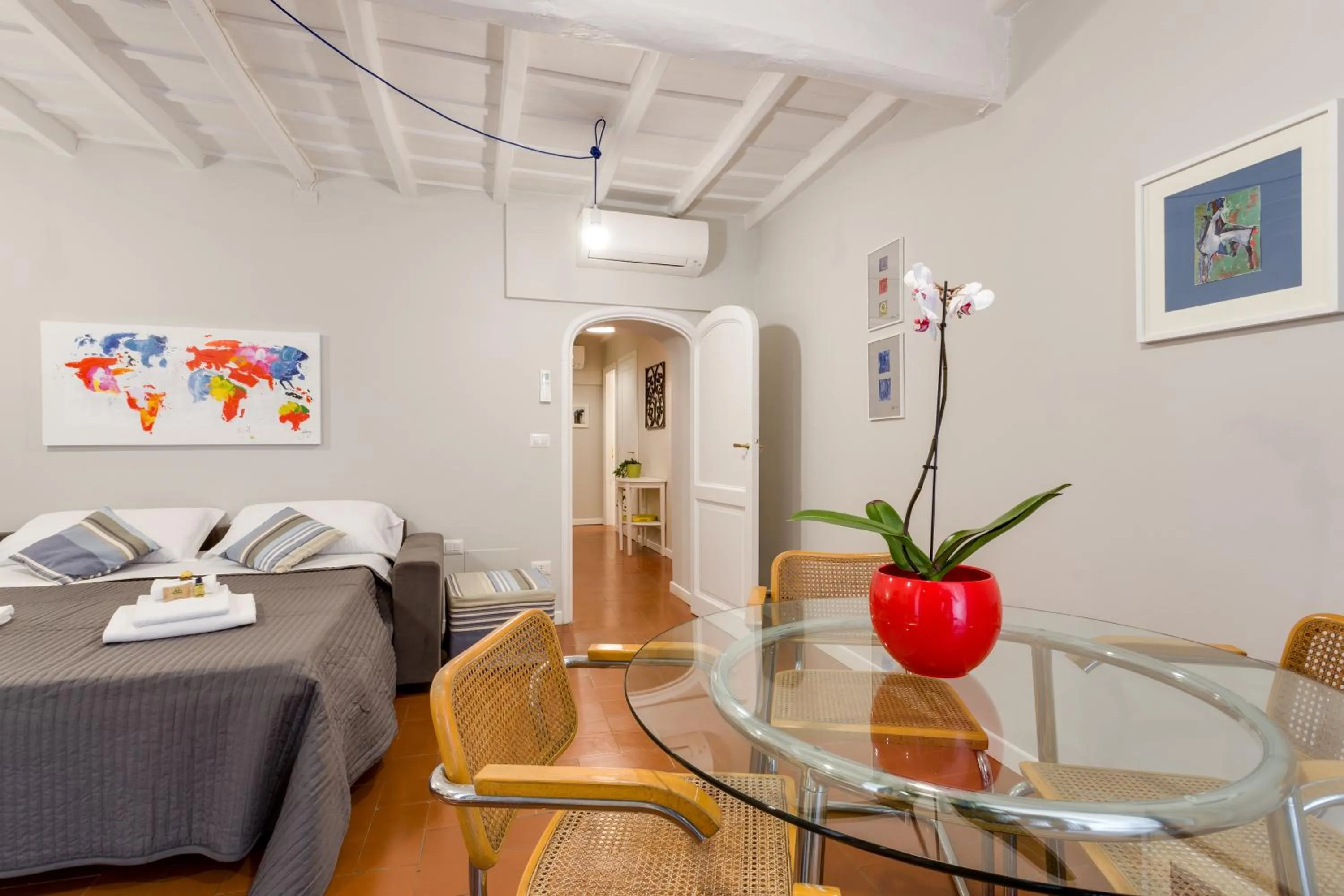 Living room in Rome as you feel - Grotta Pinta apartments