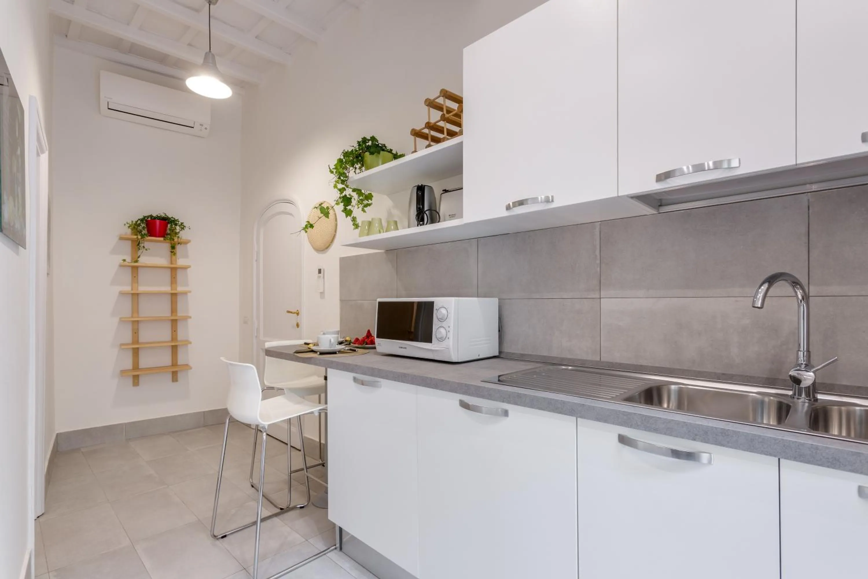 Kitchen or kitchenette in Rome as you feel - Grotta Pinta apartments
