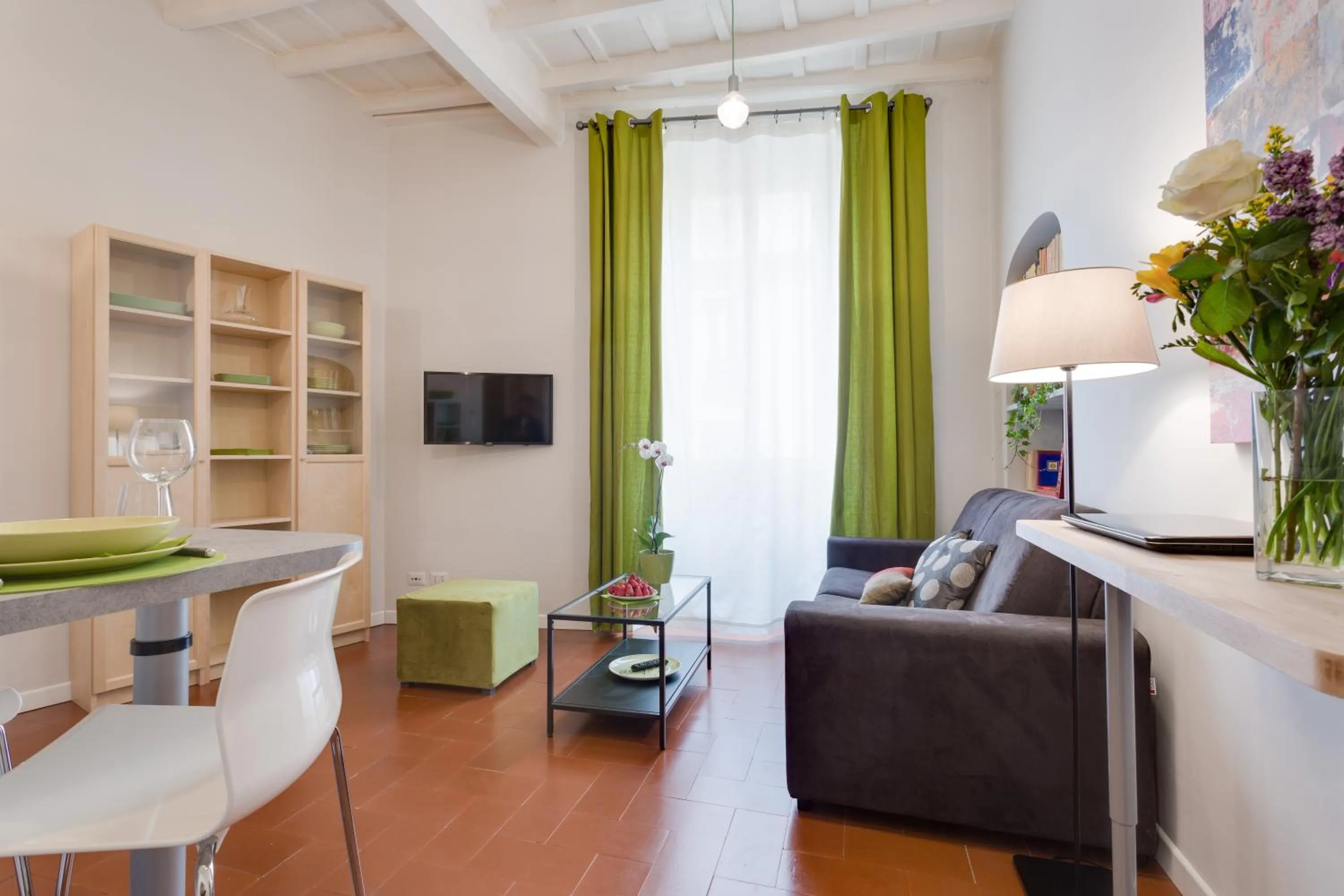 Living room in Rome as you feel - Grotta Pinta apartments