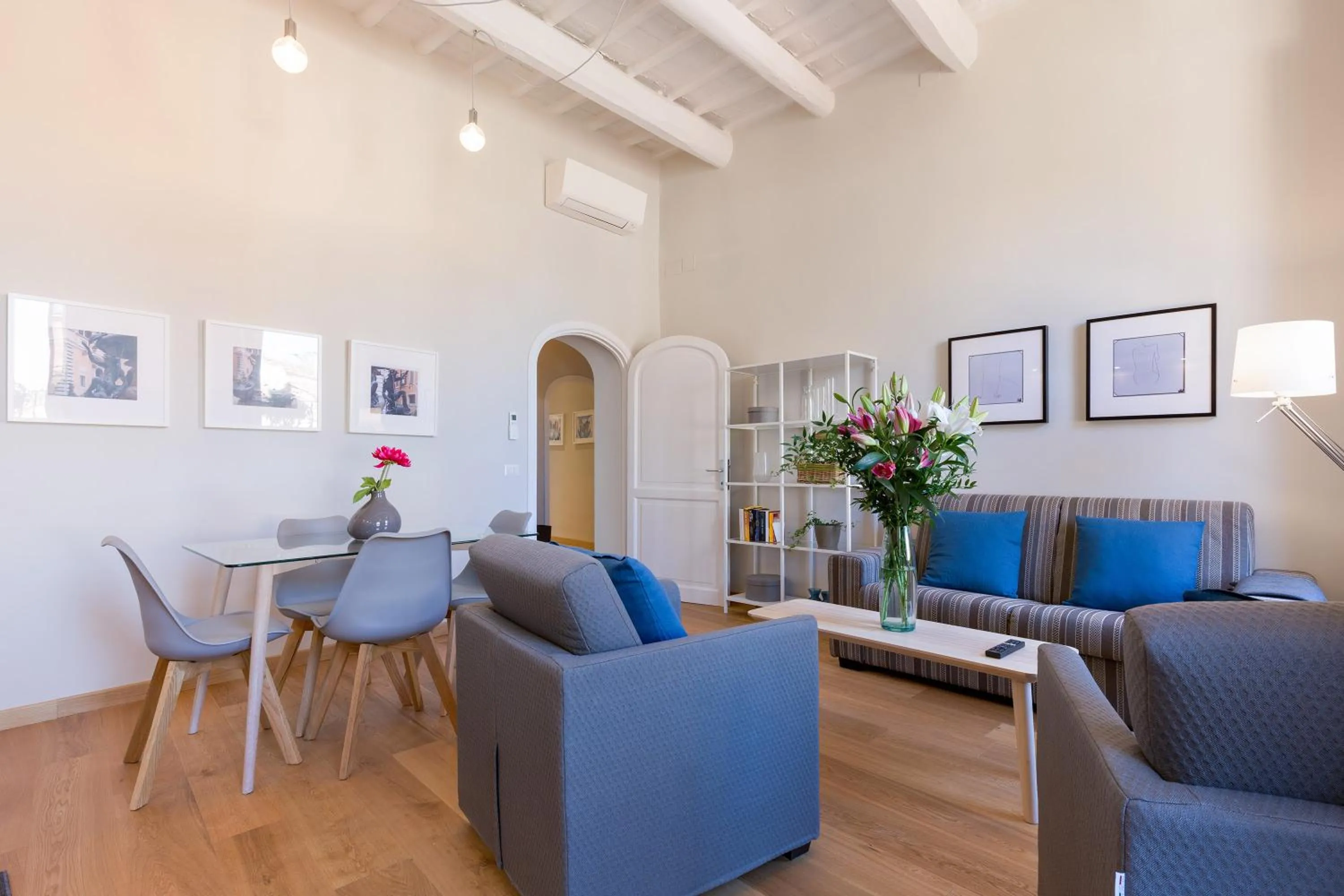 Living room in Rome as you feel - Grotta Pinta apartments