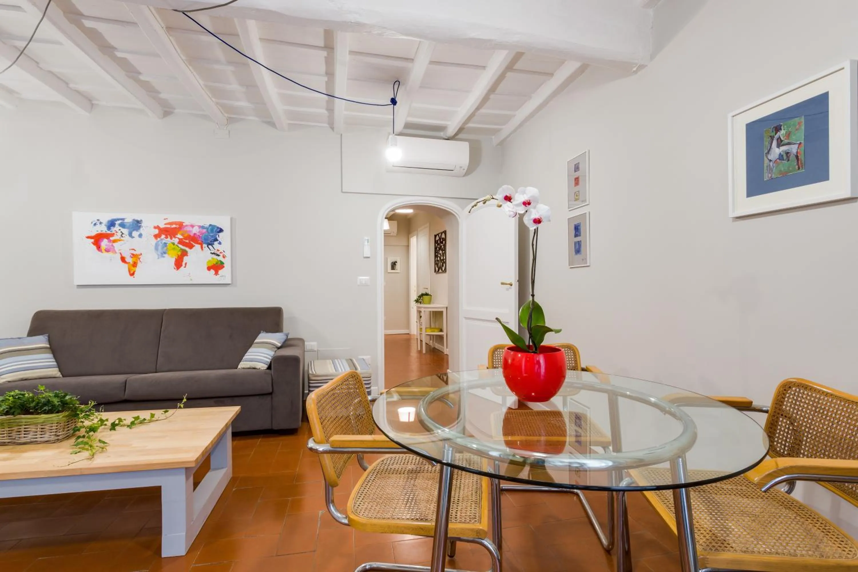Living room in Rome as you feel - Grotta Pinta apartments