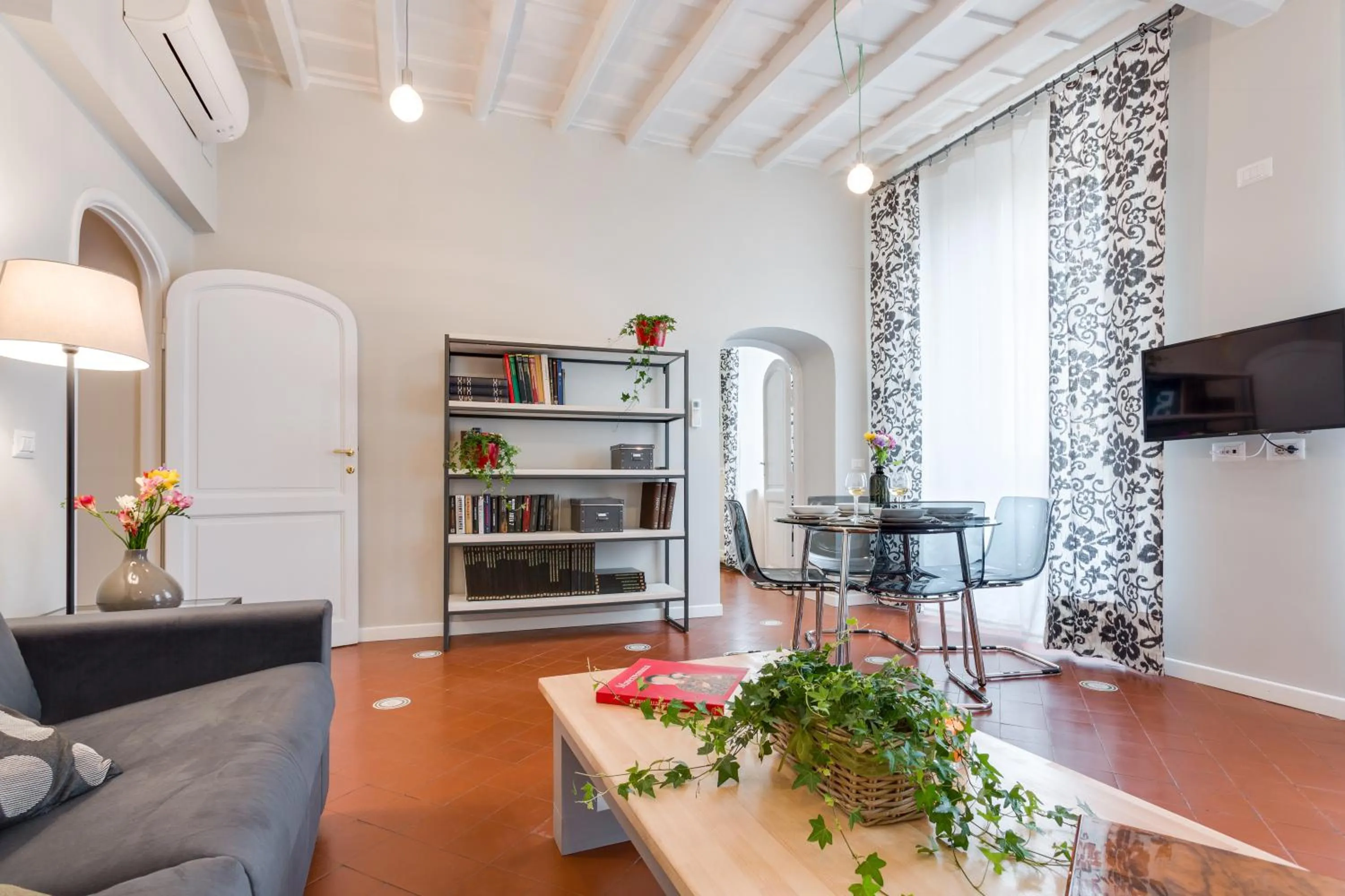 Living room in Rome as you feel - Grotta Pinta apartments