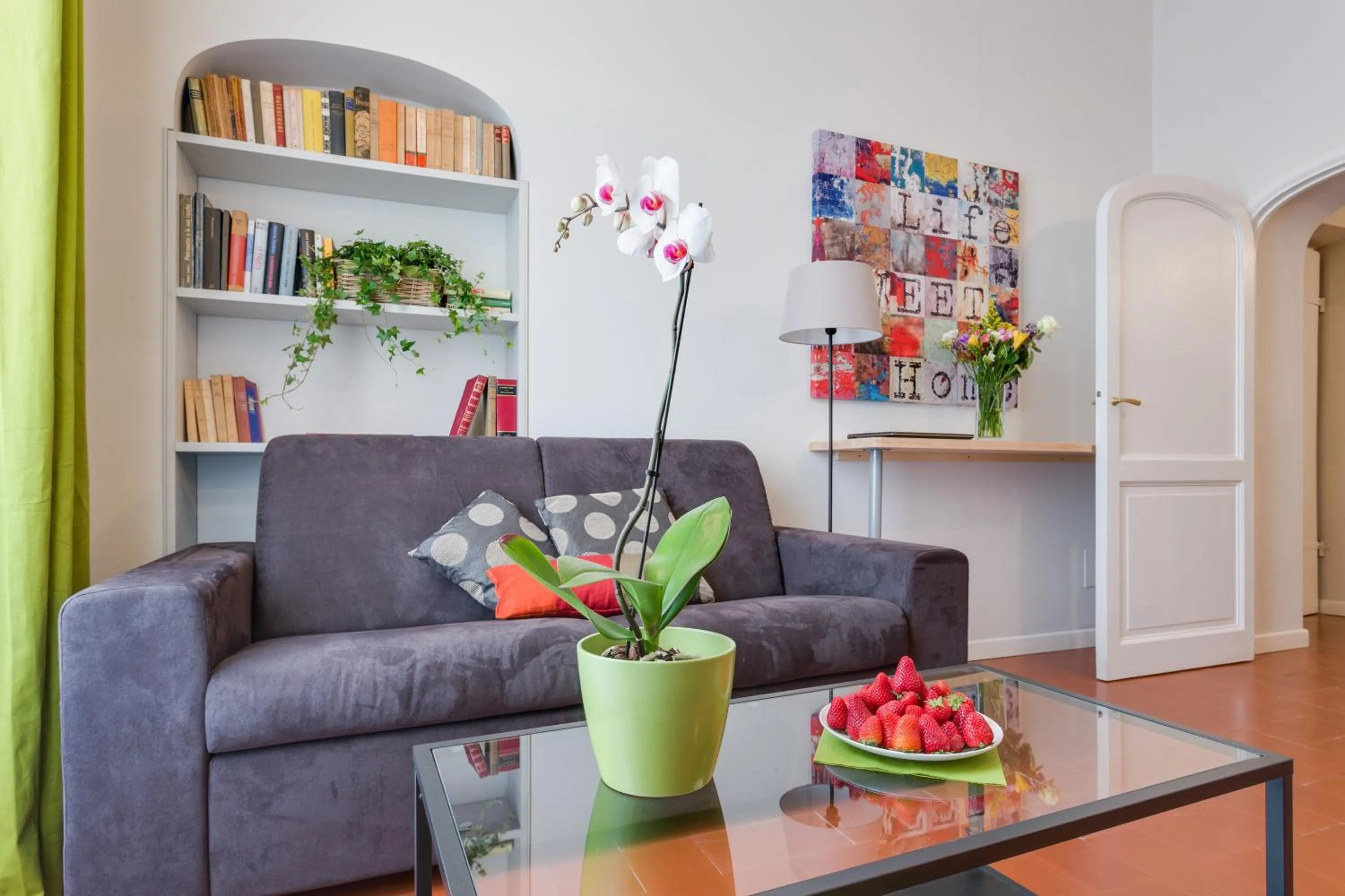 Living room in Rome as you feel - Grotta Pinta apartments