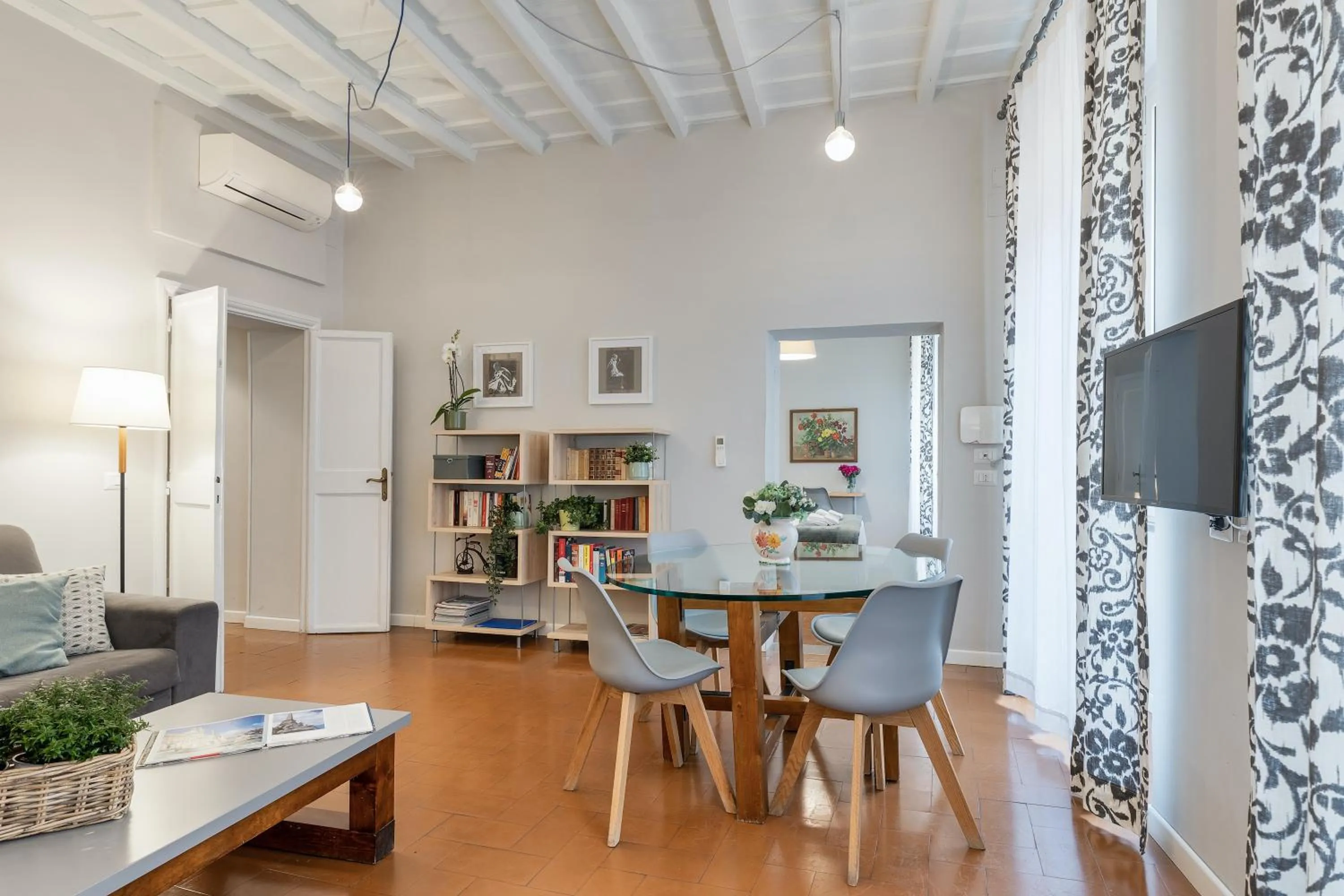 Living room in Rome as you feel - Grotta Pinta apartments