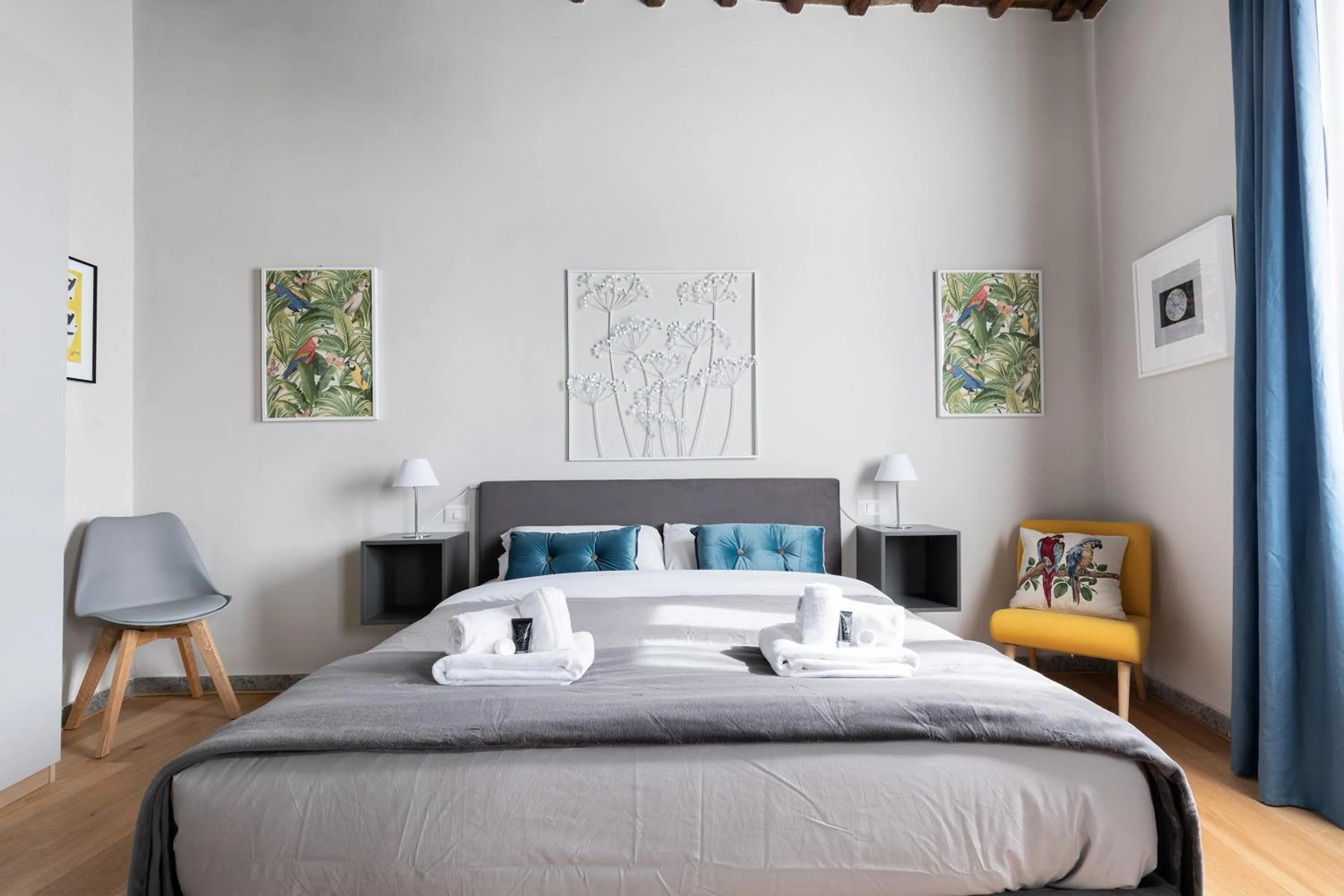 Bedroom, Bed in Rome as you feel - Grotta Pinta apartments