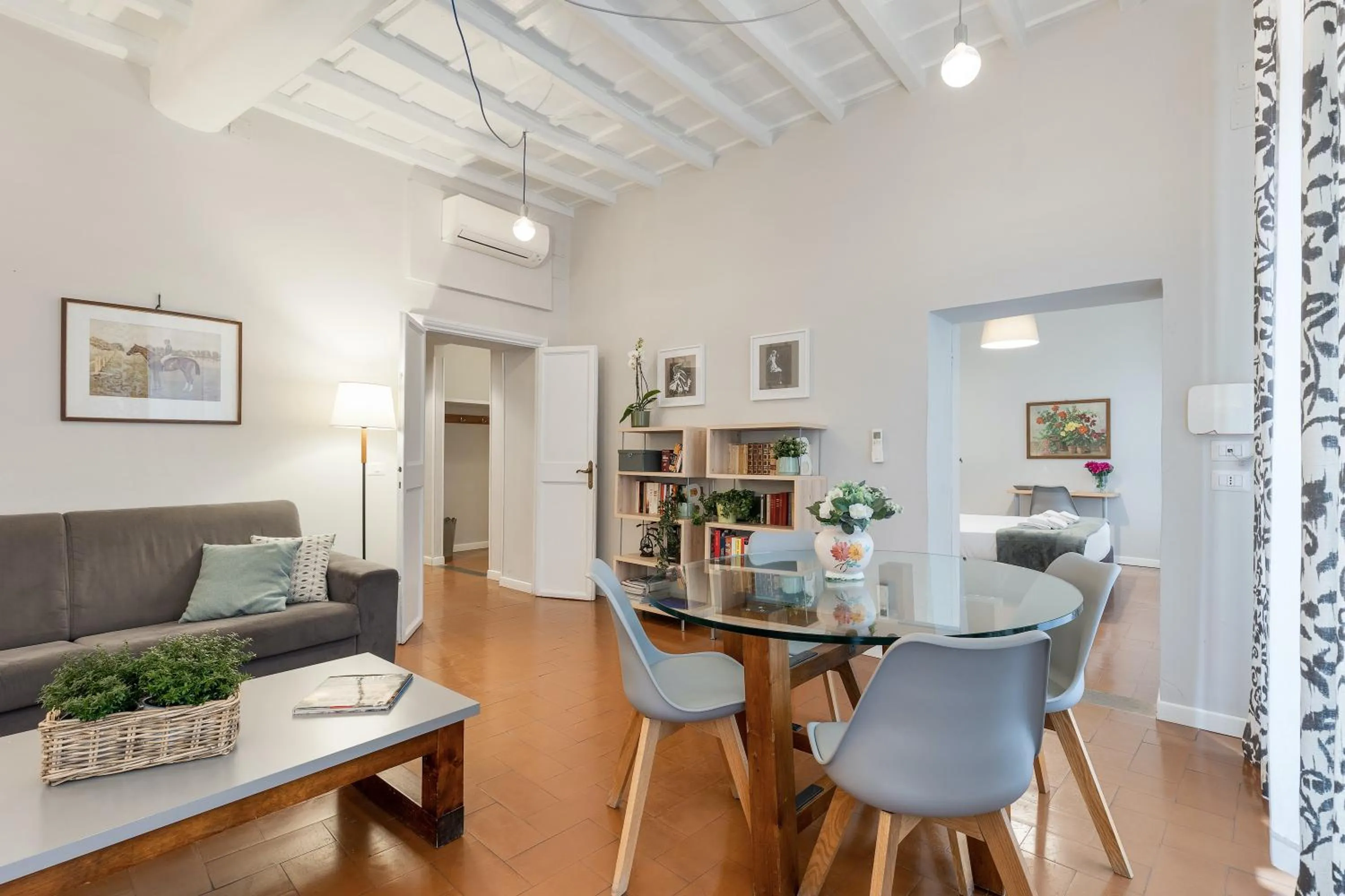 Living room in Rome as you feel - Grotta Pinta apartments