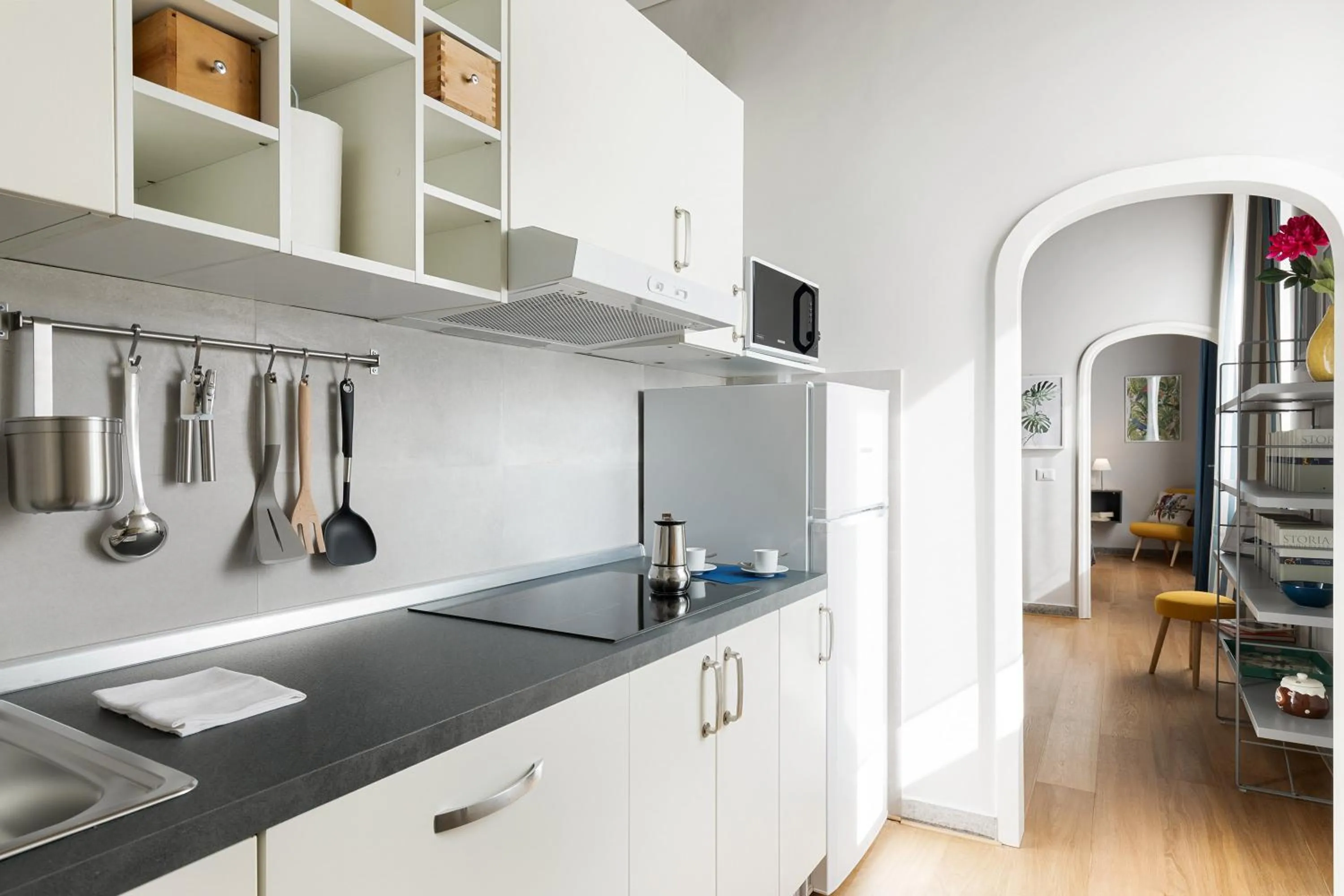 Kitchen or kitchenette in Rome as you feel - Grotta Pinta apartments