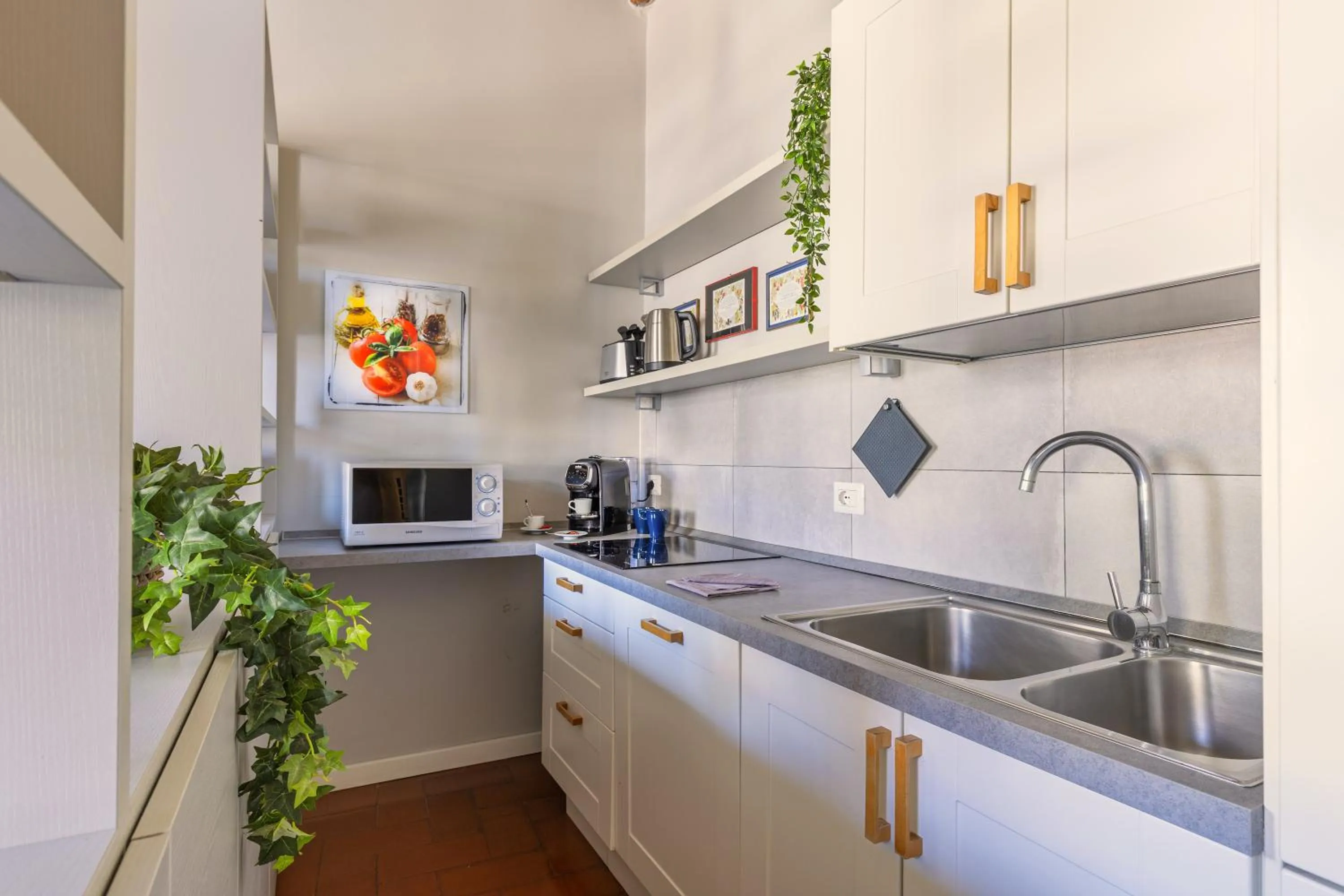 kitchen in Rome as you feel - Grotta Pinta apartments