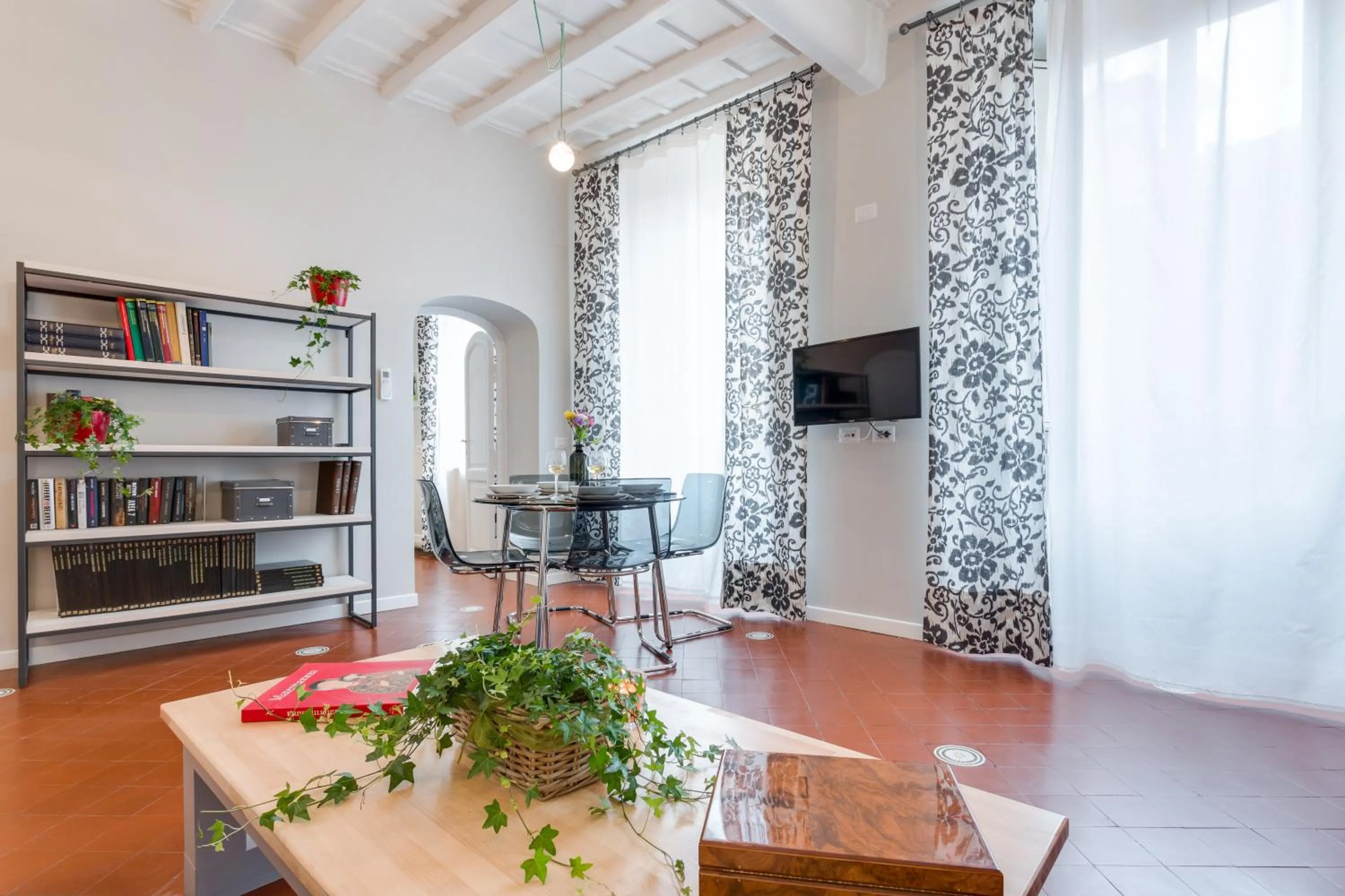 Living room in Rome as you feel - Grotta Pinta apartments