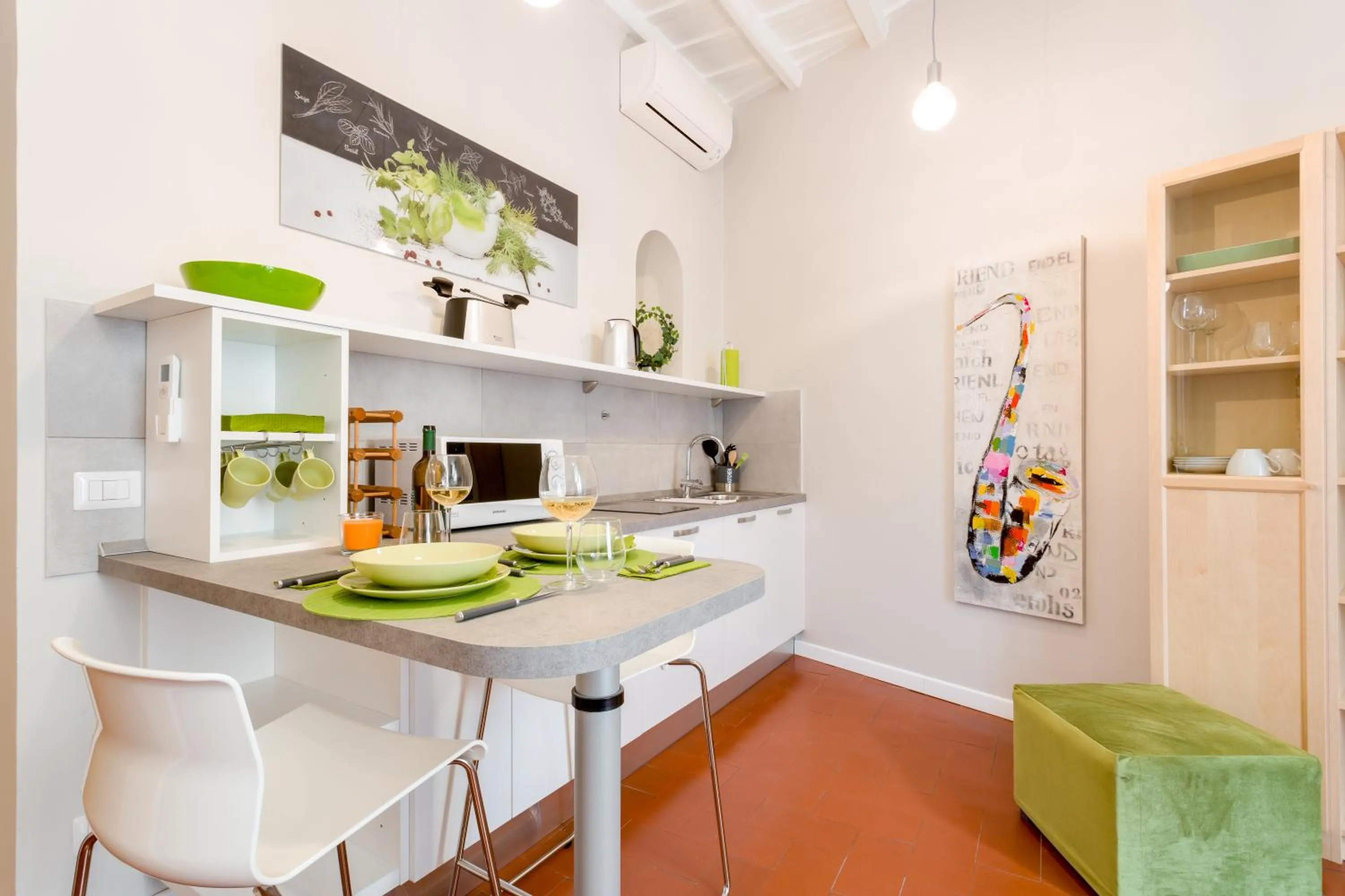 Kitchen or kitchenette in Rome as you feel - Grotta Pinta apartments