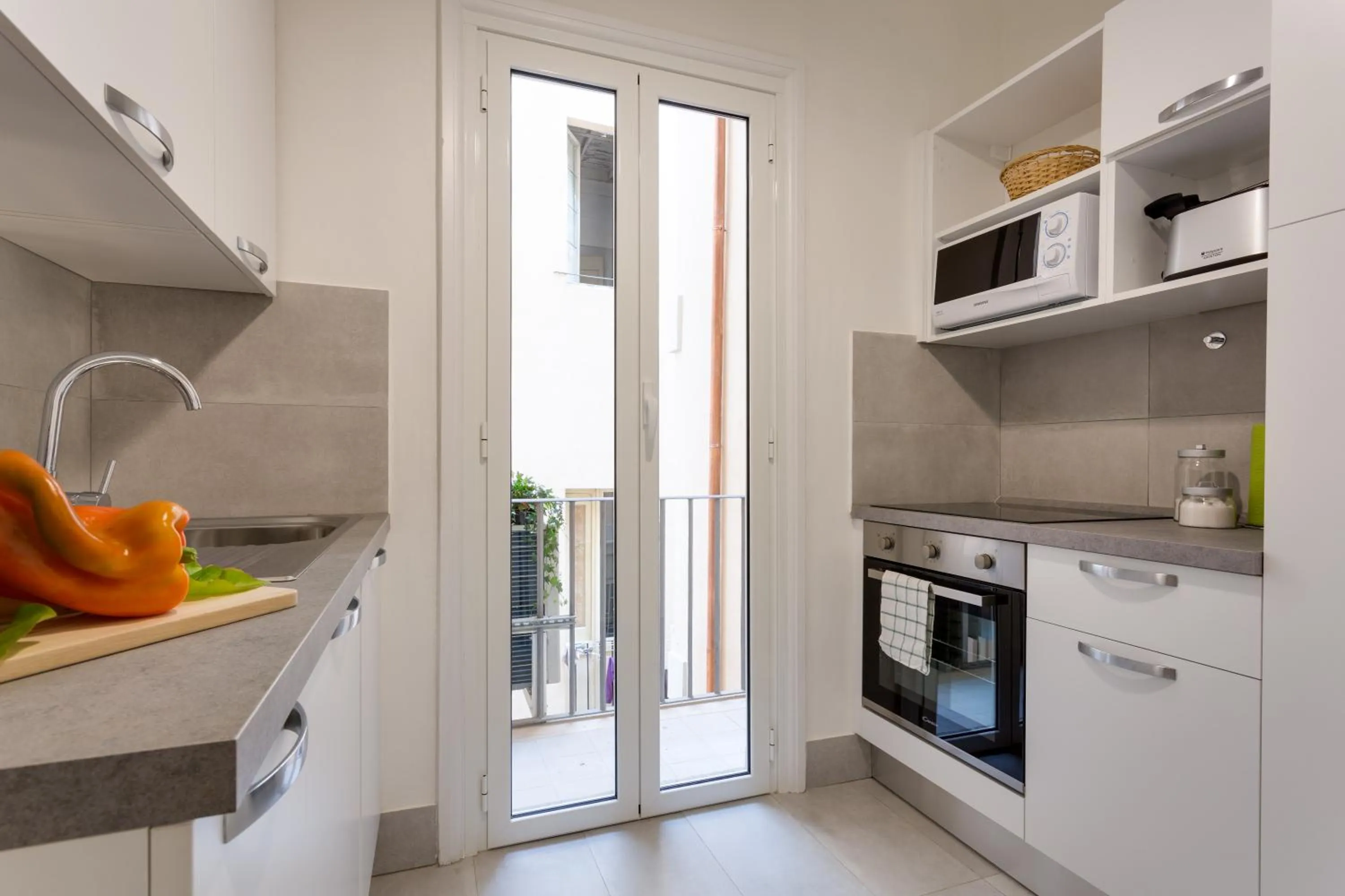 Kitchen or kitchenette in Rome as you feel - Grotta Pinta apartments
