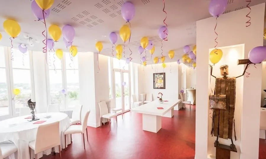 Dining area in Villa Fani