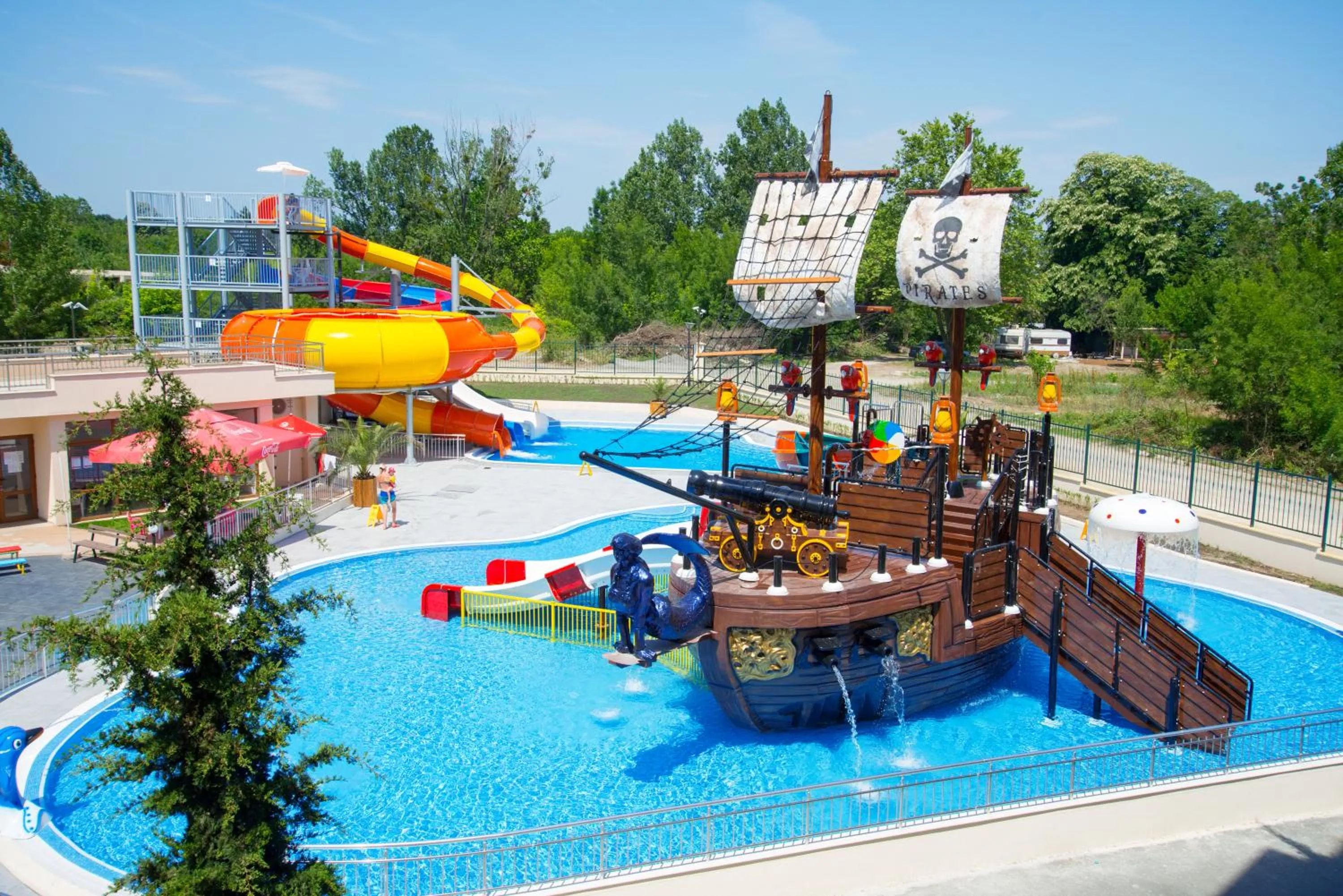 Aqua park in Hermes Club Hotel - Ultra All Inclusive