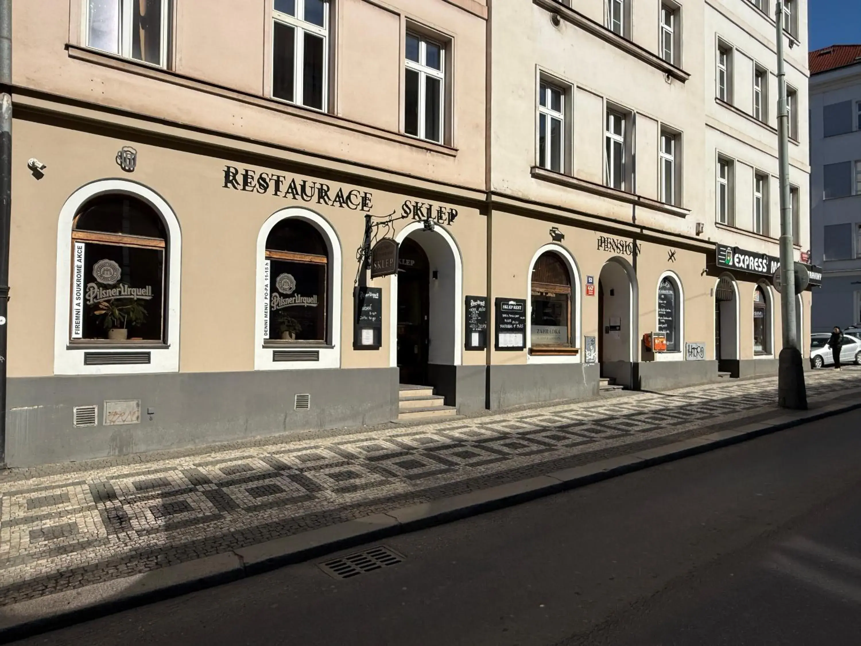 Property building in Pension SKLEP Property building in Pension SKLEP