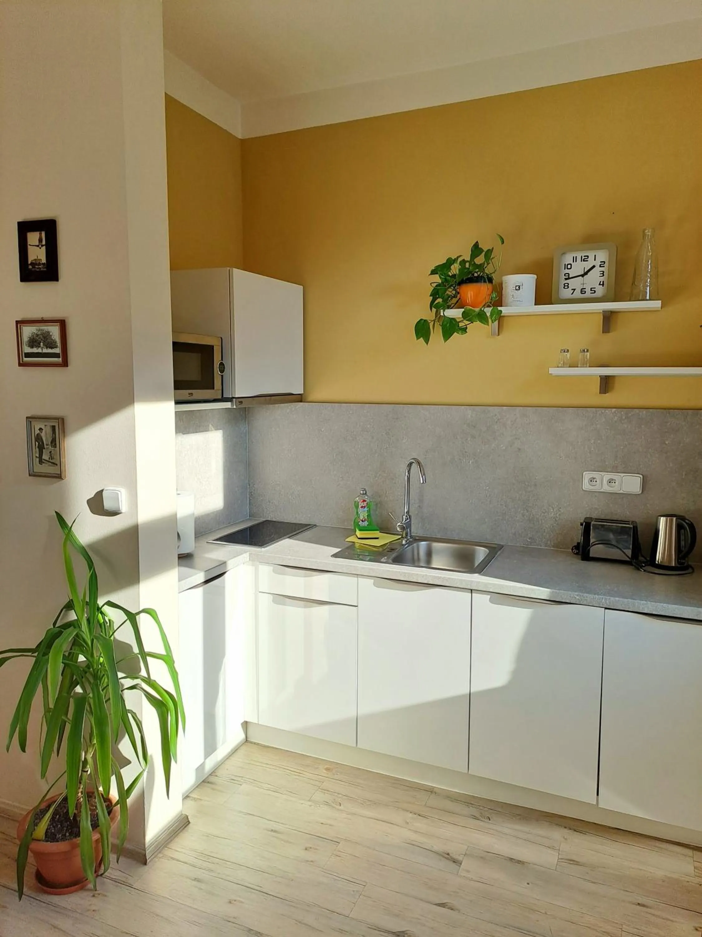 kitchen in Pension SKLEP