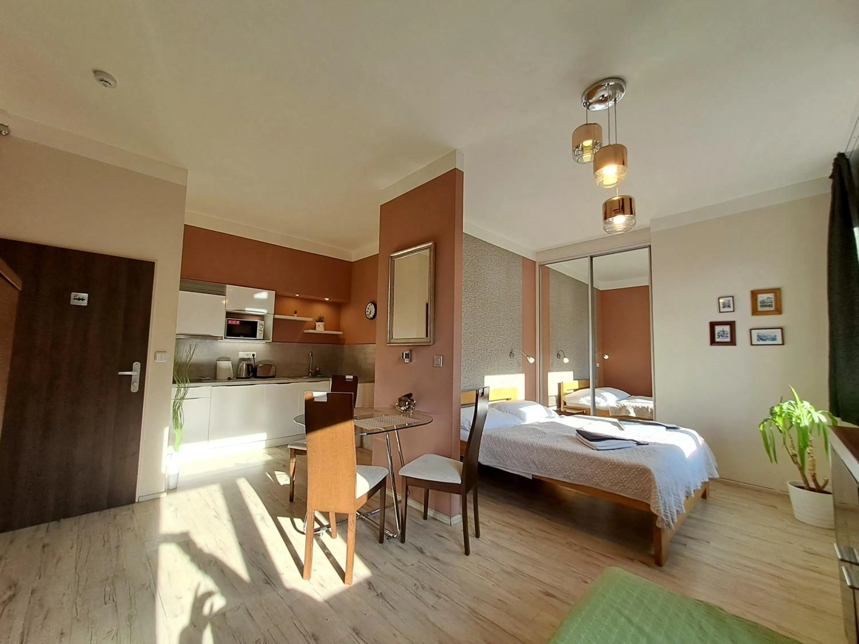 Living room, Bed in Pension SKLEP