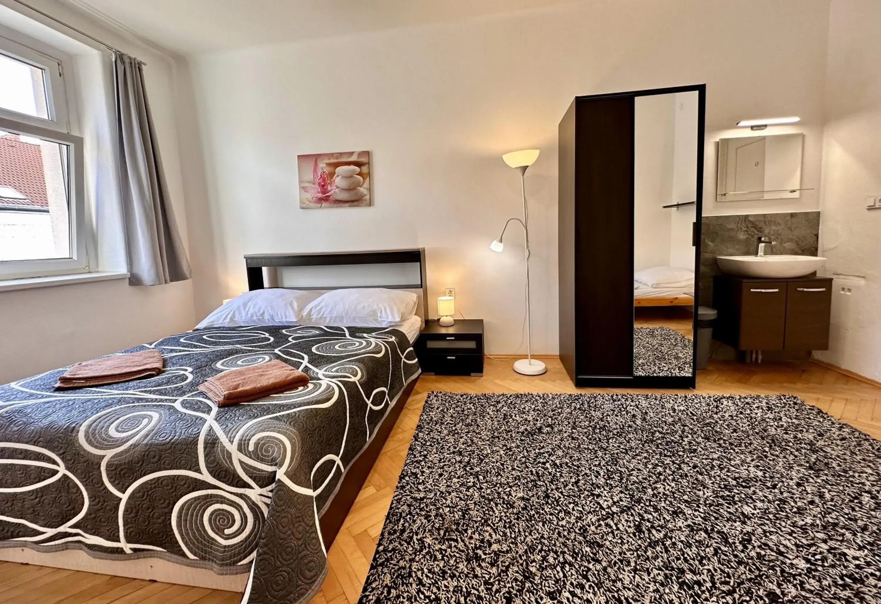 Living room, Bed in Pension SKLEP Living room, Bed in Pension SKLEP