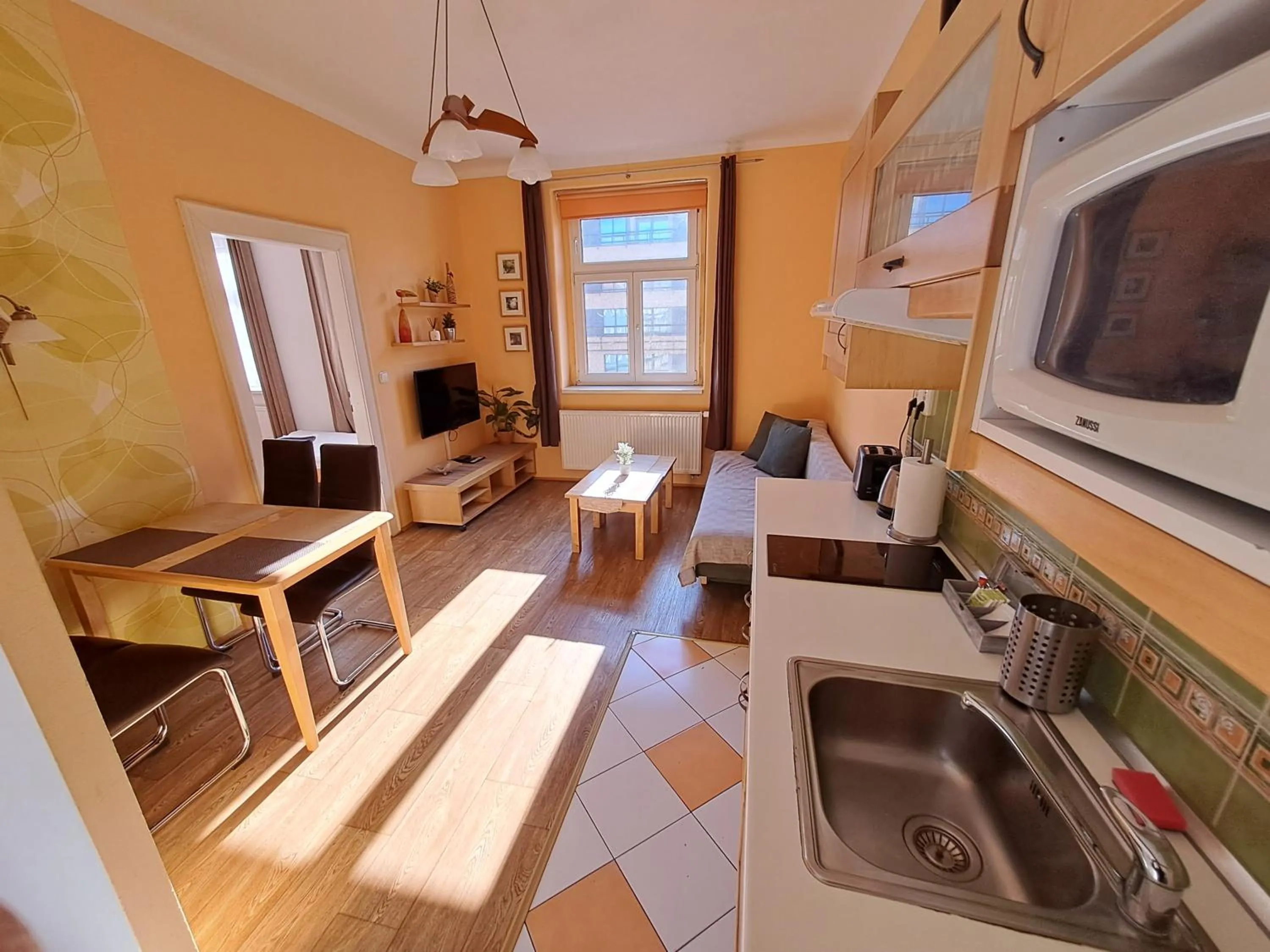 Living room in Pension SKLEP