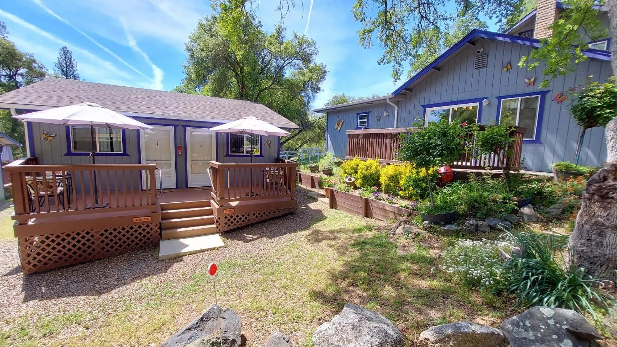 Property building in Little Valley Inn