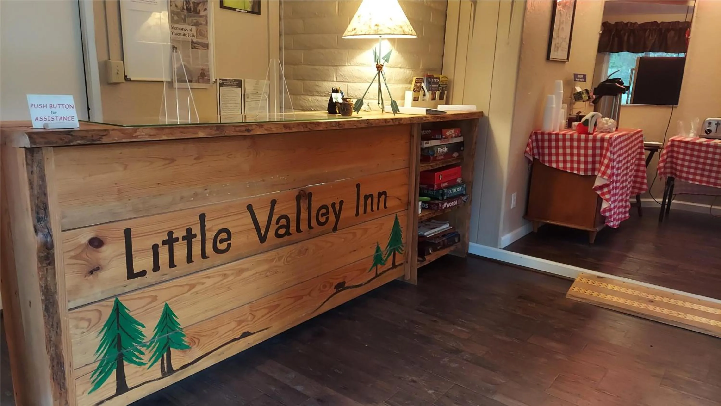Property building in Little Valley Inn