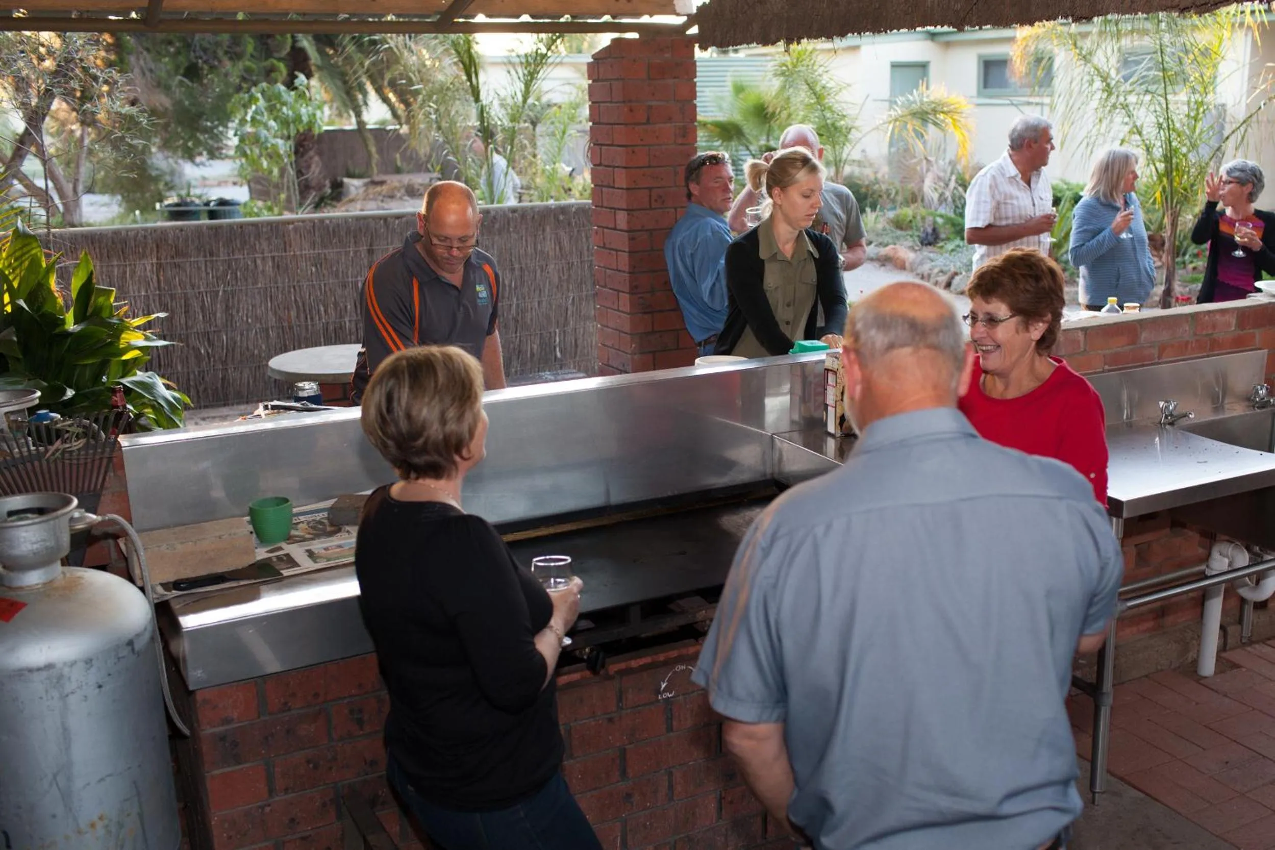 BBQ facilities in Modra's Apartments