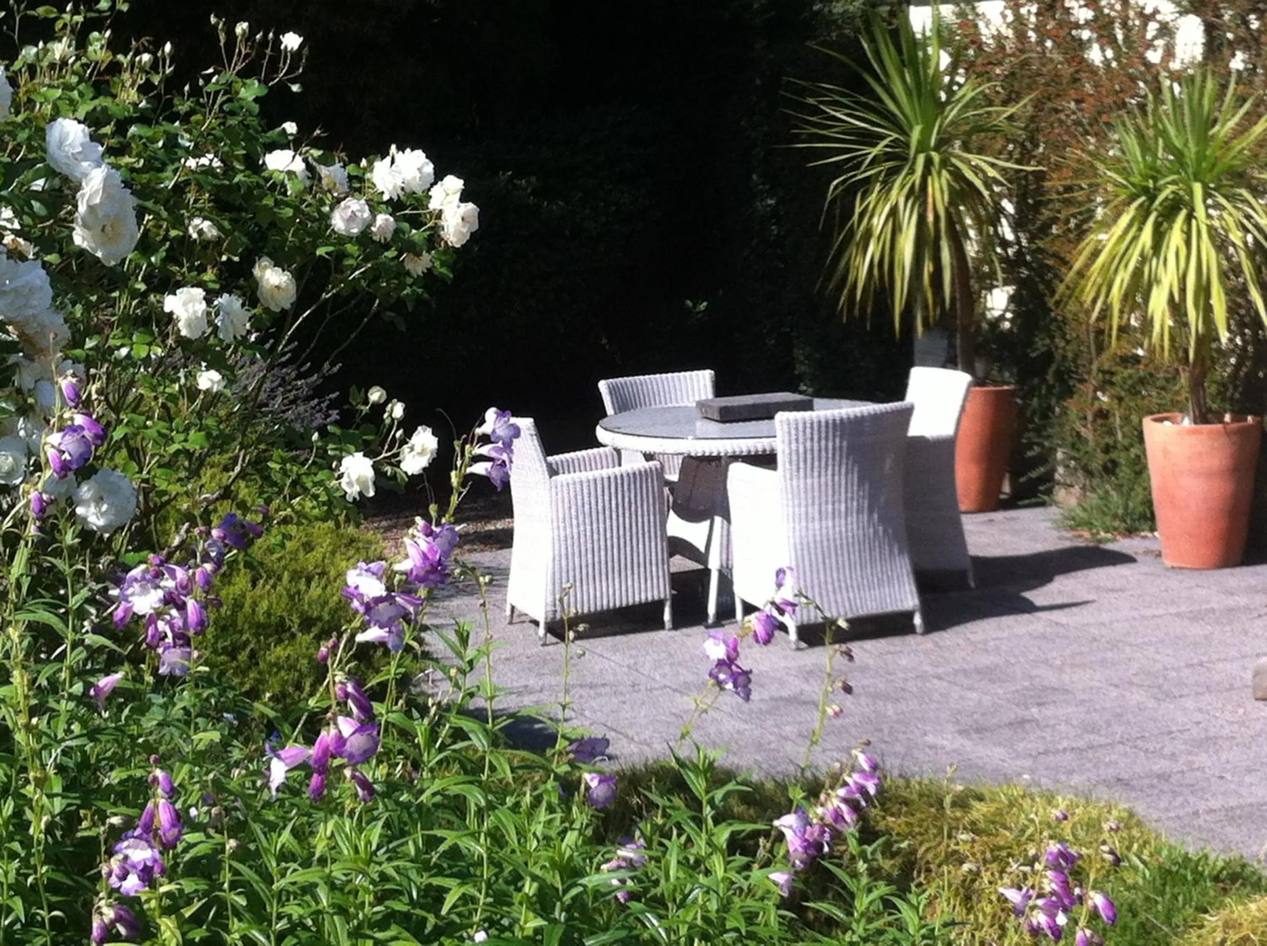 Patio in Llarrinda Bed & Breakfast