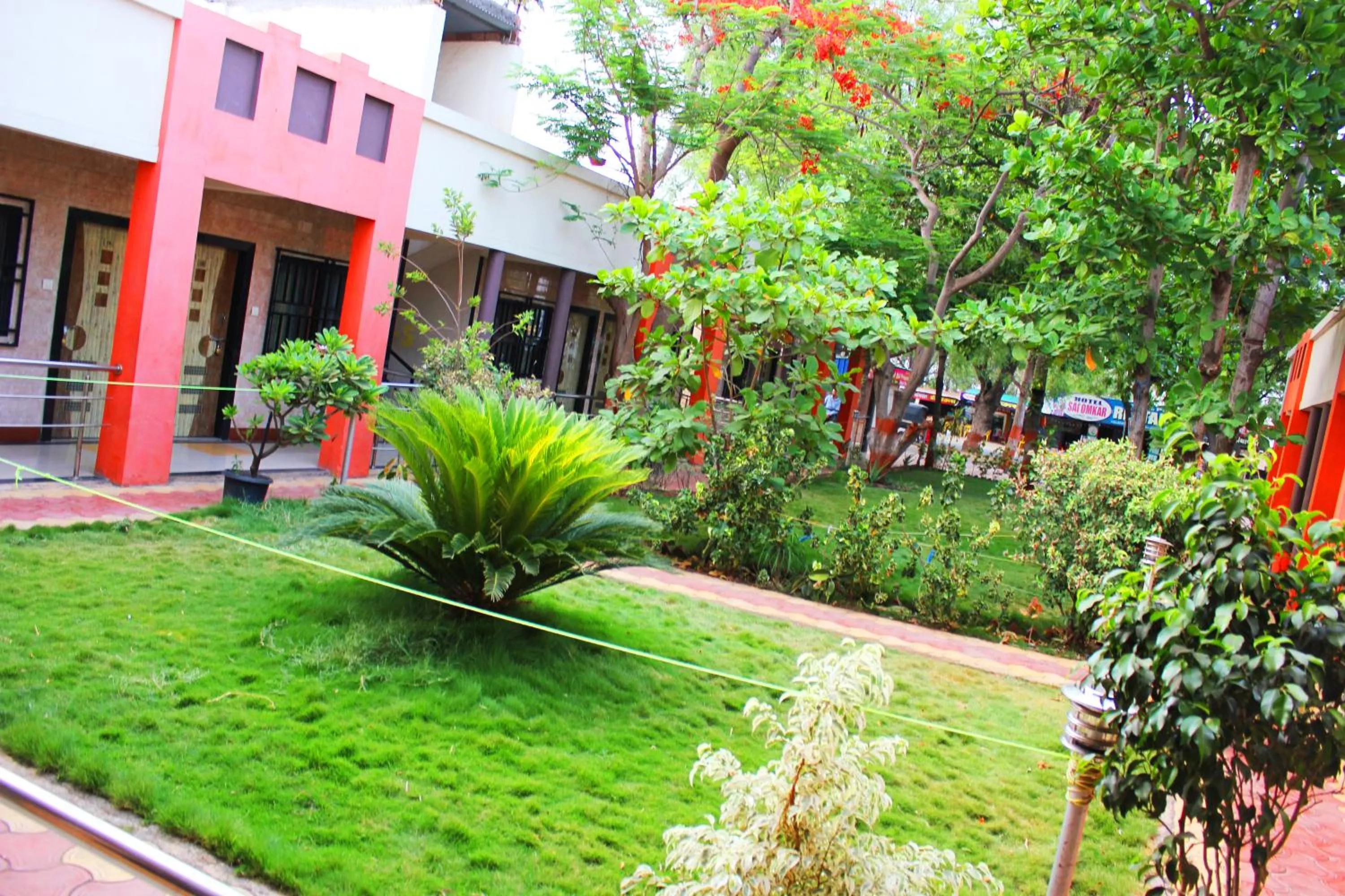 Garden in Sai Atithi Resort