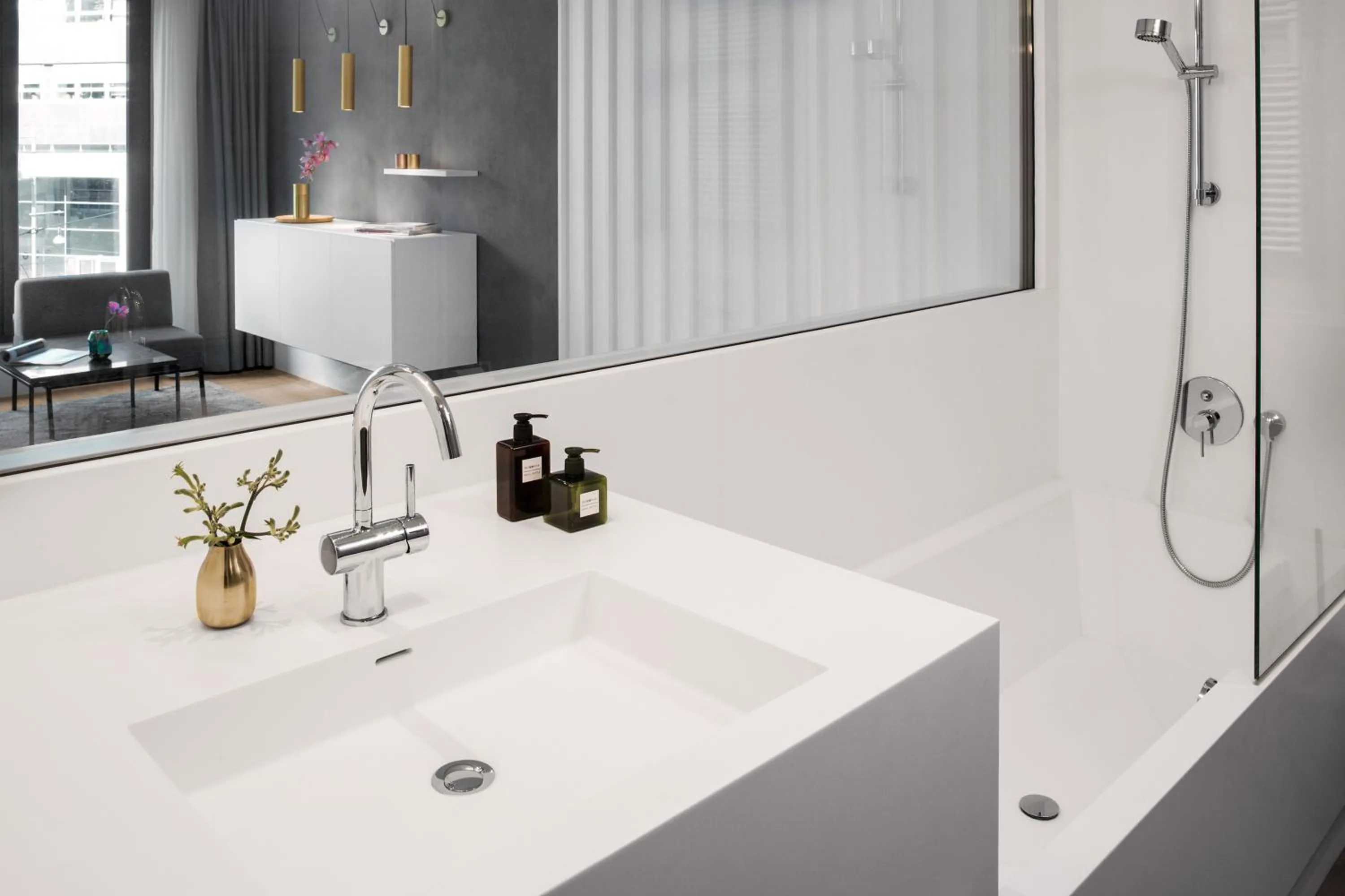 Bathroom in AMANO HOME Apartments