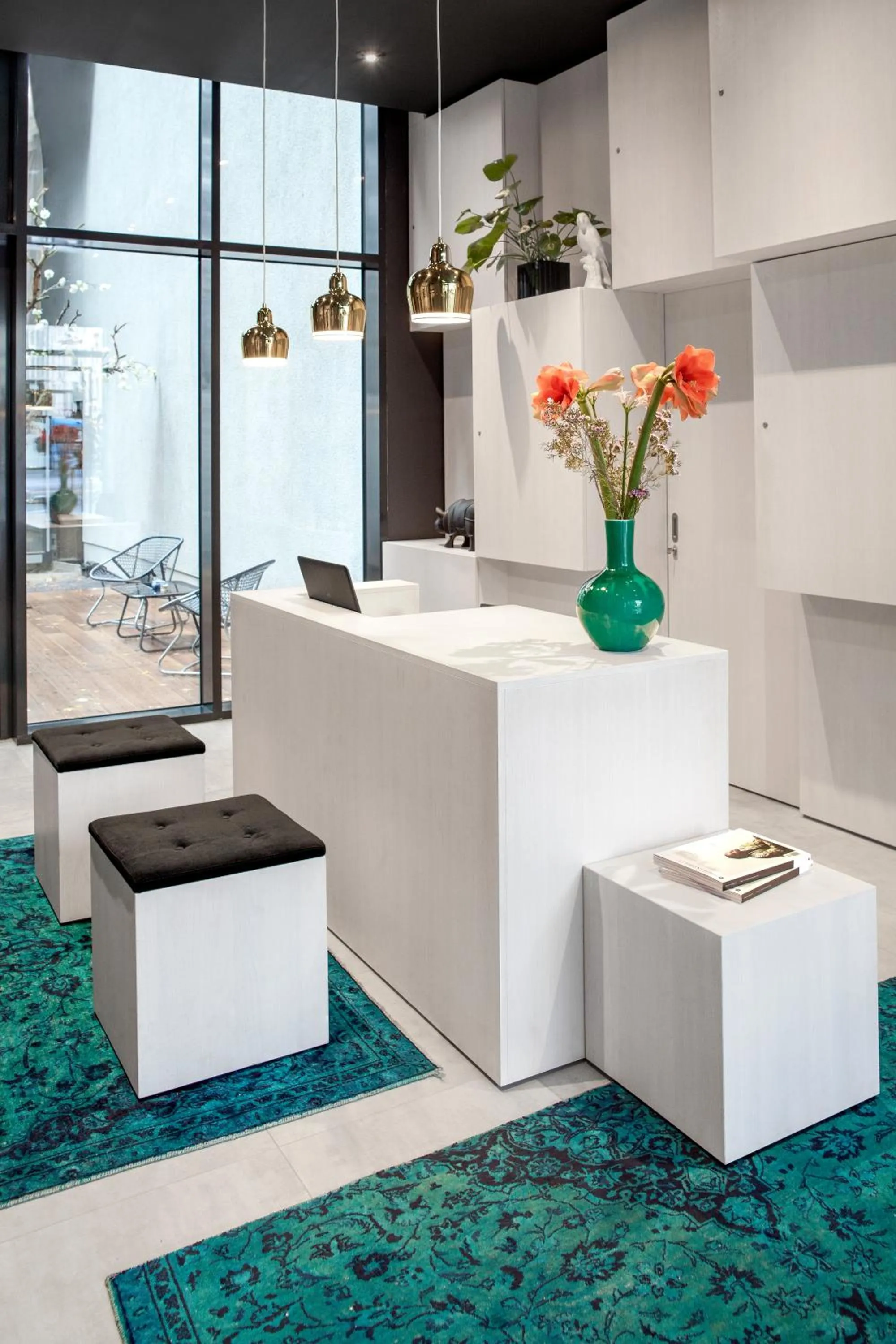 Lobby or reception in AMANO HOME Apartments