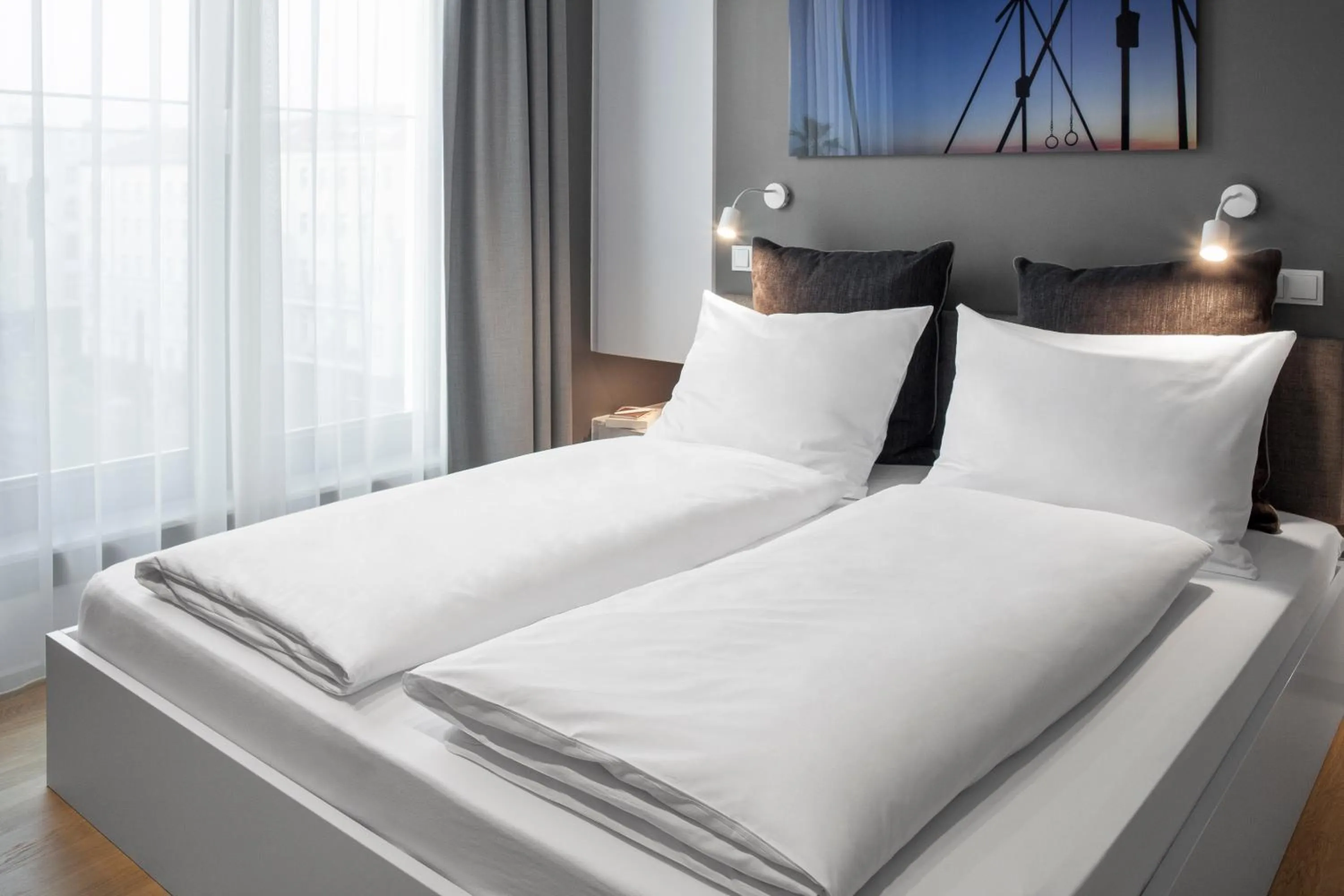 Photo of the whole room, Bed in AMANO HOME Apartments