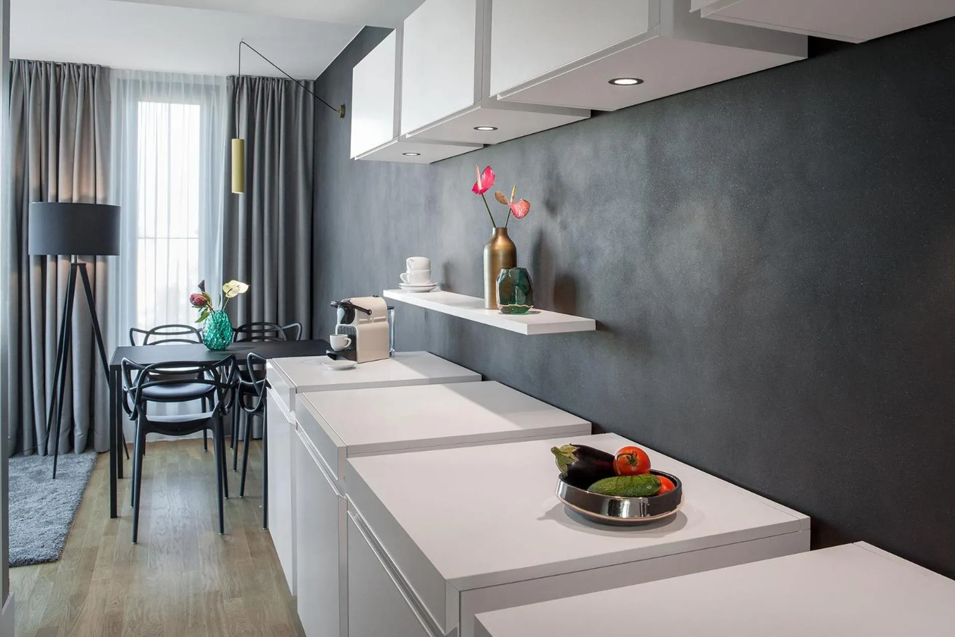 kitchen in AMANO HOME Apartments