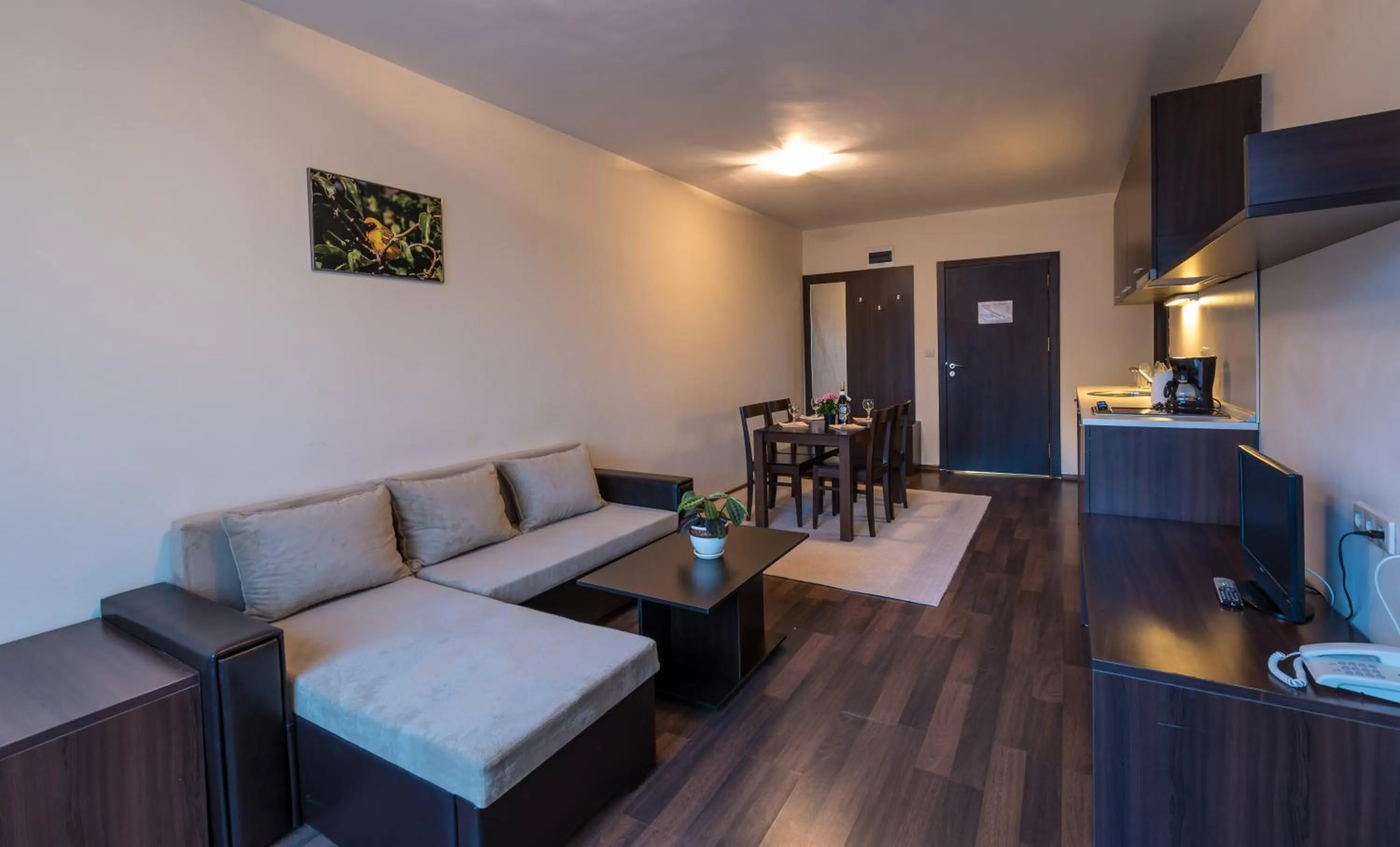 Living room in Aparthotel Aspen