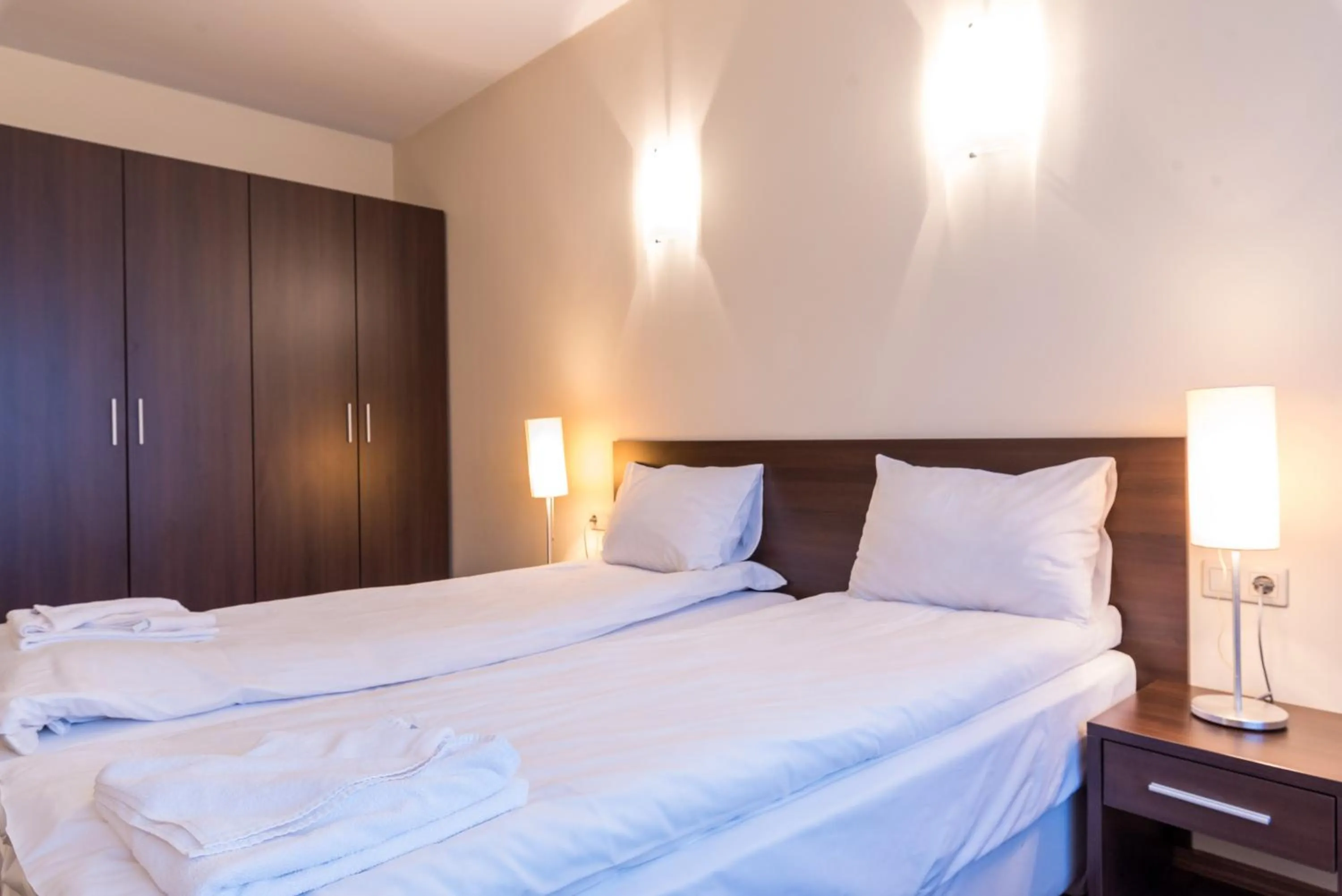 Bedroom, Bed in Aparthotel Aspen