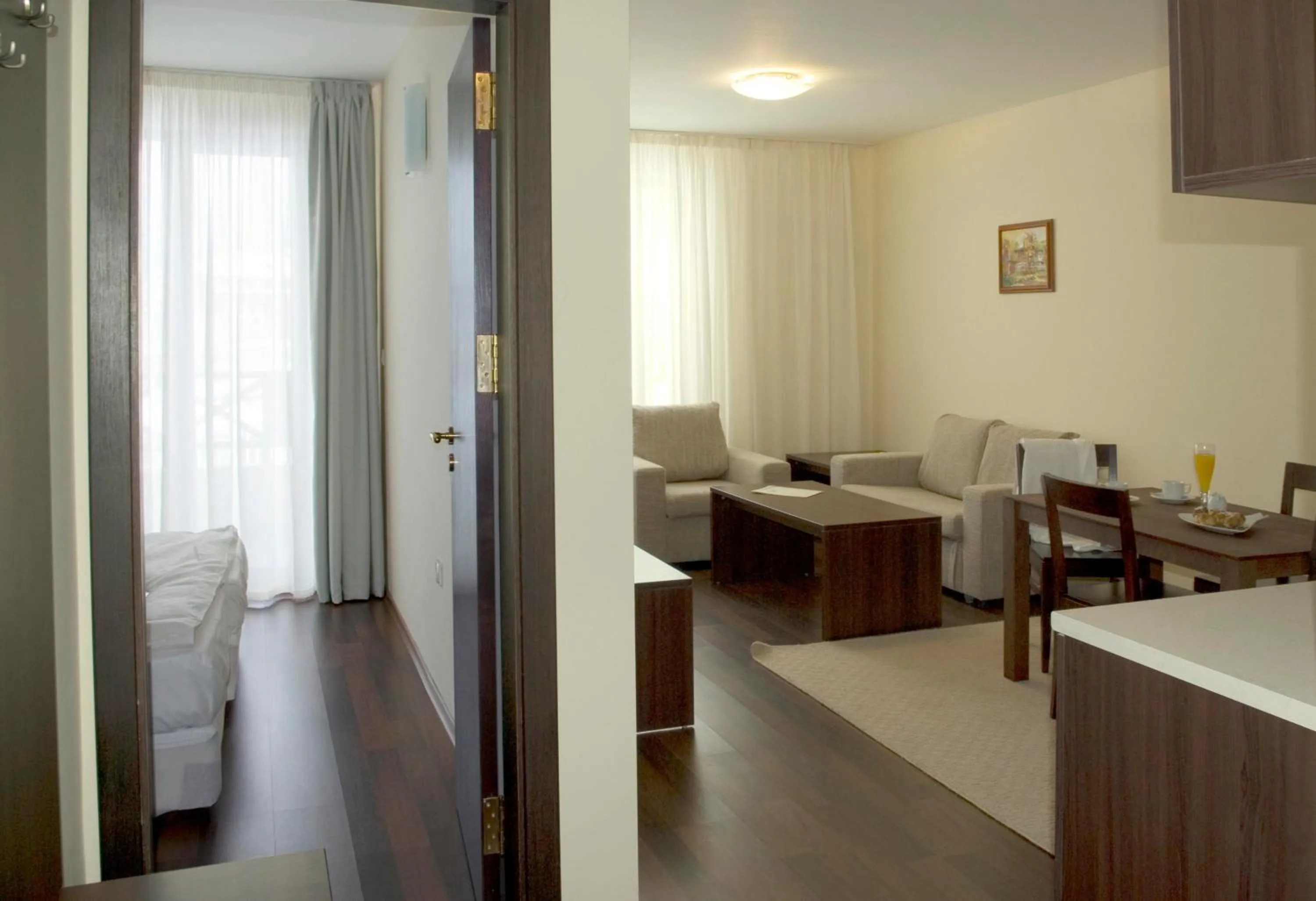 Living room in Aparthotel Aspen