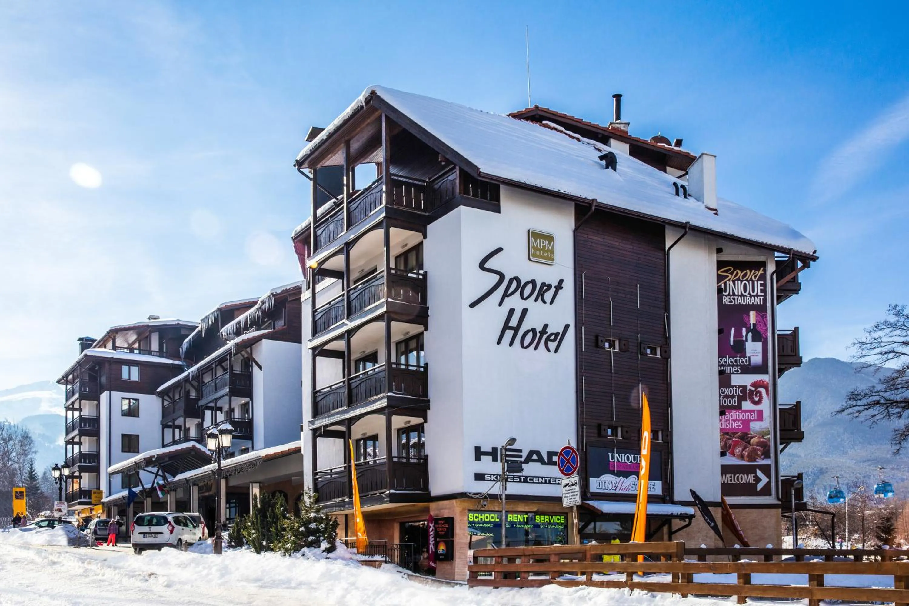Property building in MPM Hotel Sport Ski-in, Ski-out