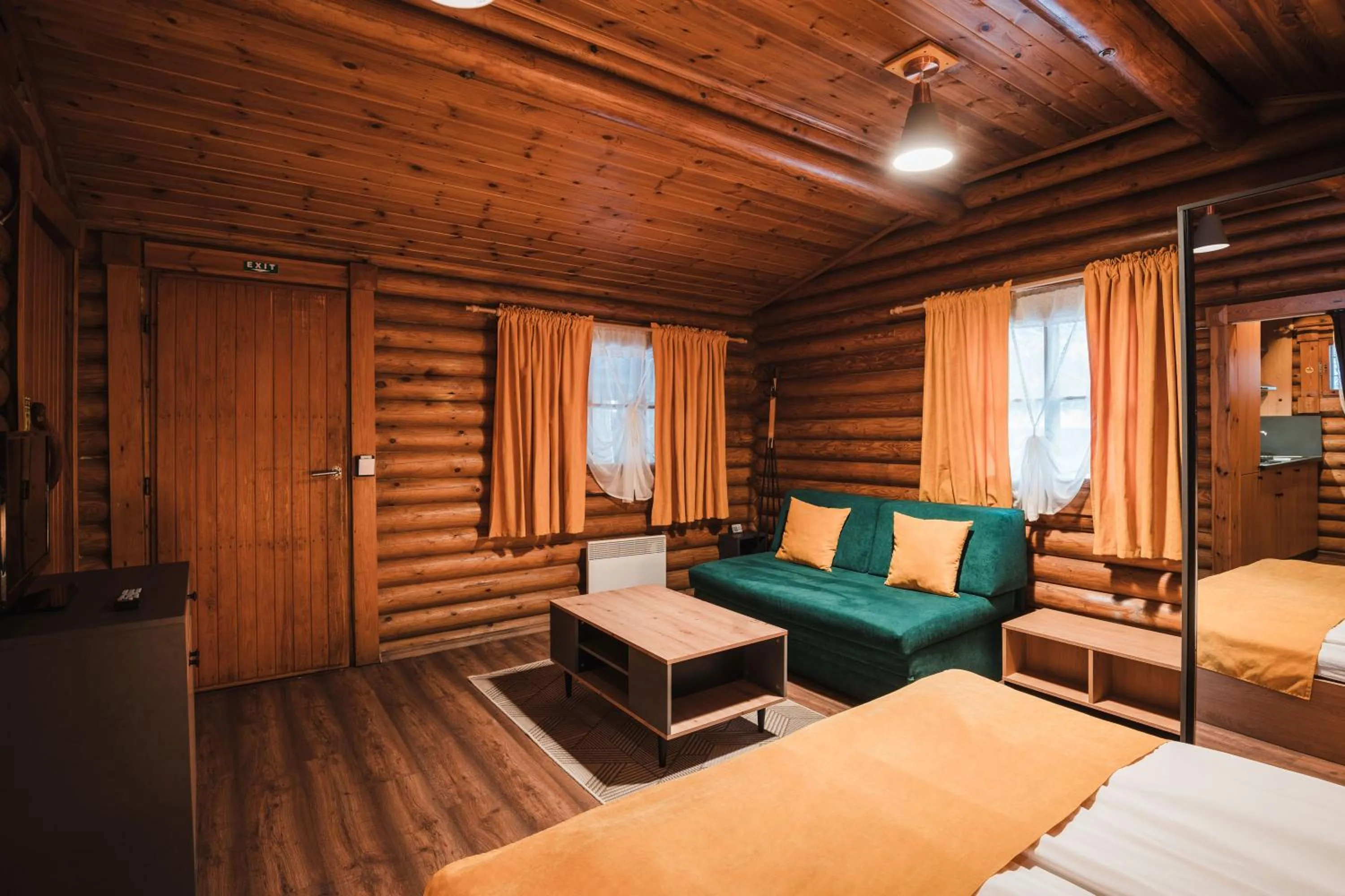 Living room, Bed in Villas Jagoda & Malina