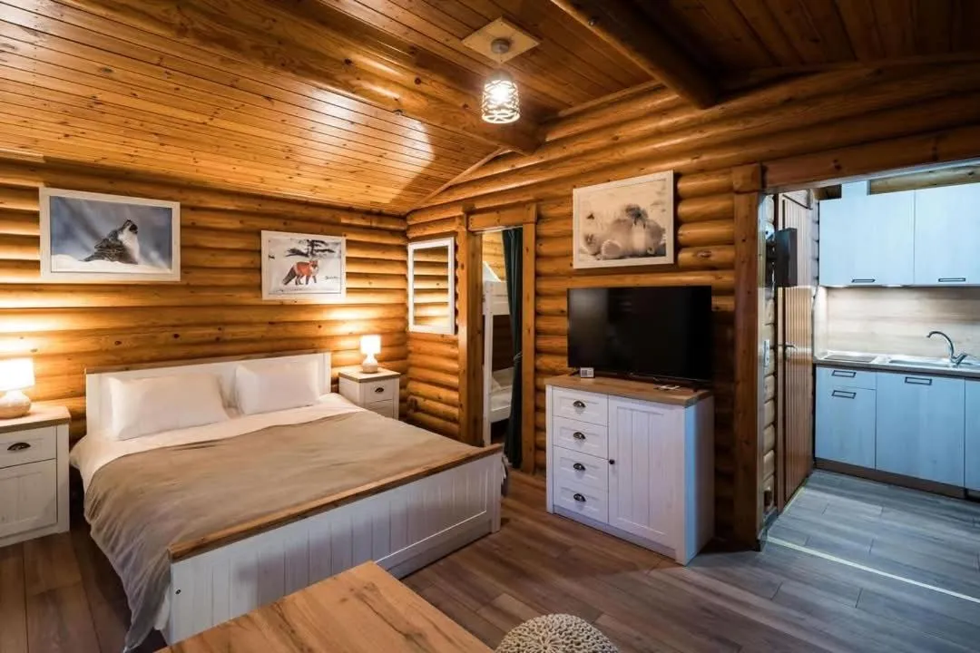 Bed in Villas Jagoda & Malina