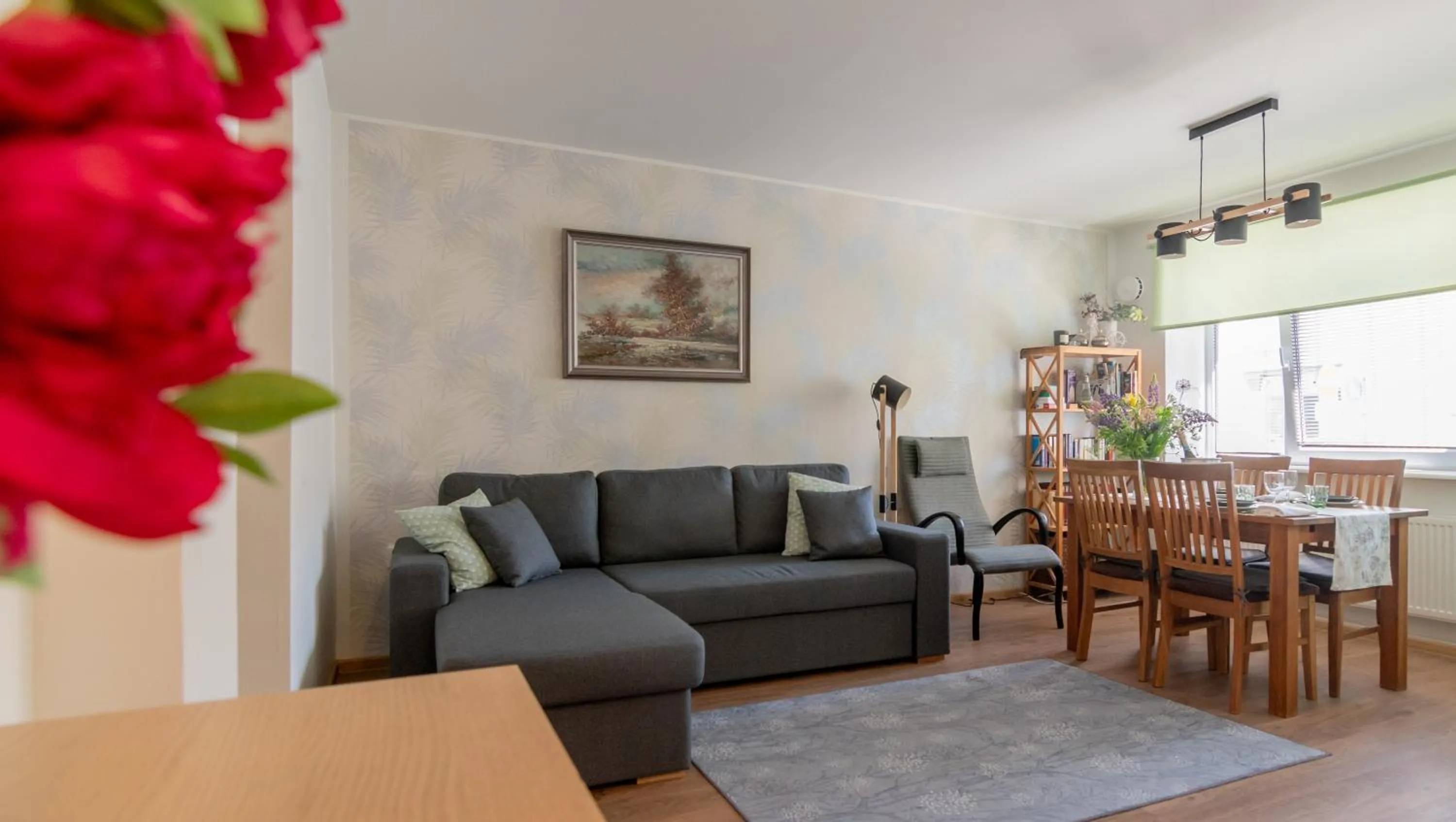 Living room in Nikolai 9 City Centre Apartment