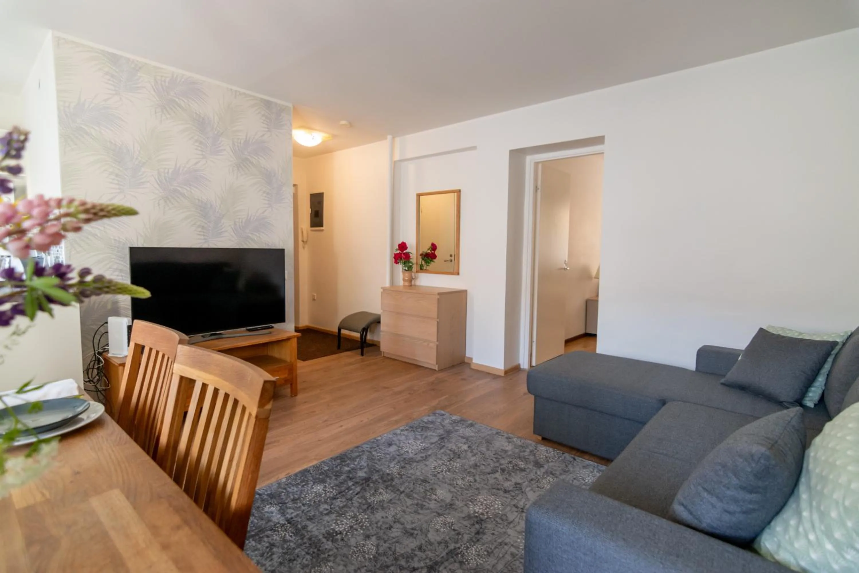 Living room in Nikolai 9 City Centre Apartment