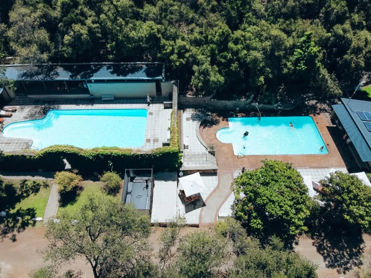 Swimming pool in The Baths Natural Hot Springs