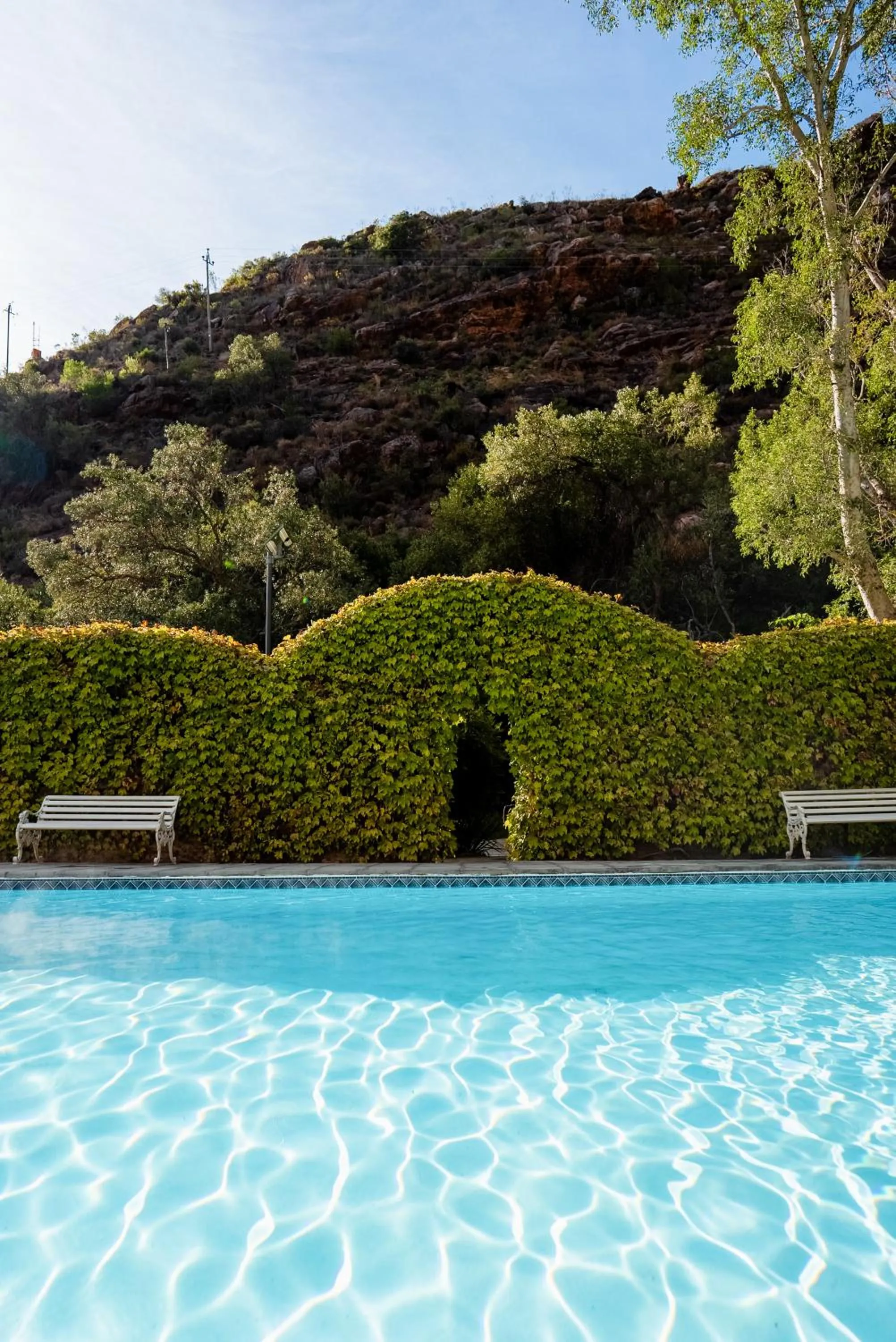 Swimming pool in The Baths Natural Hot Springs