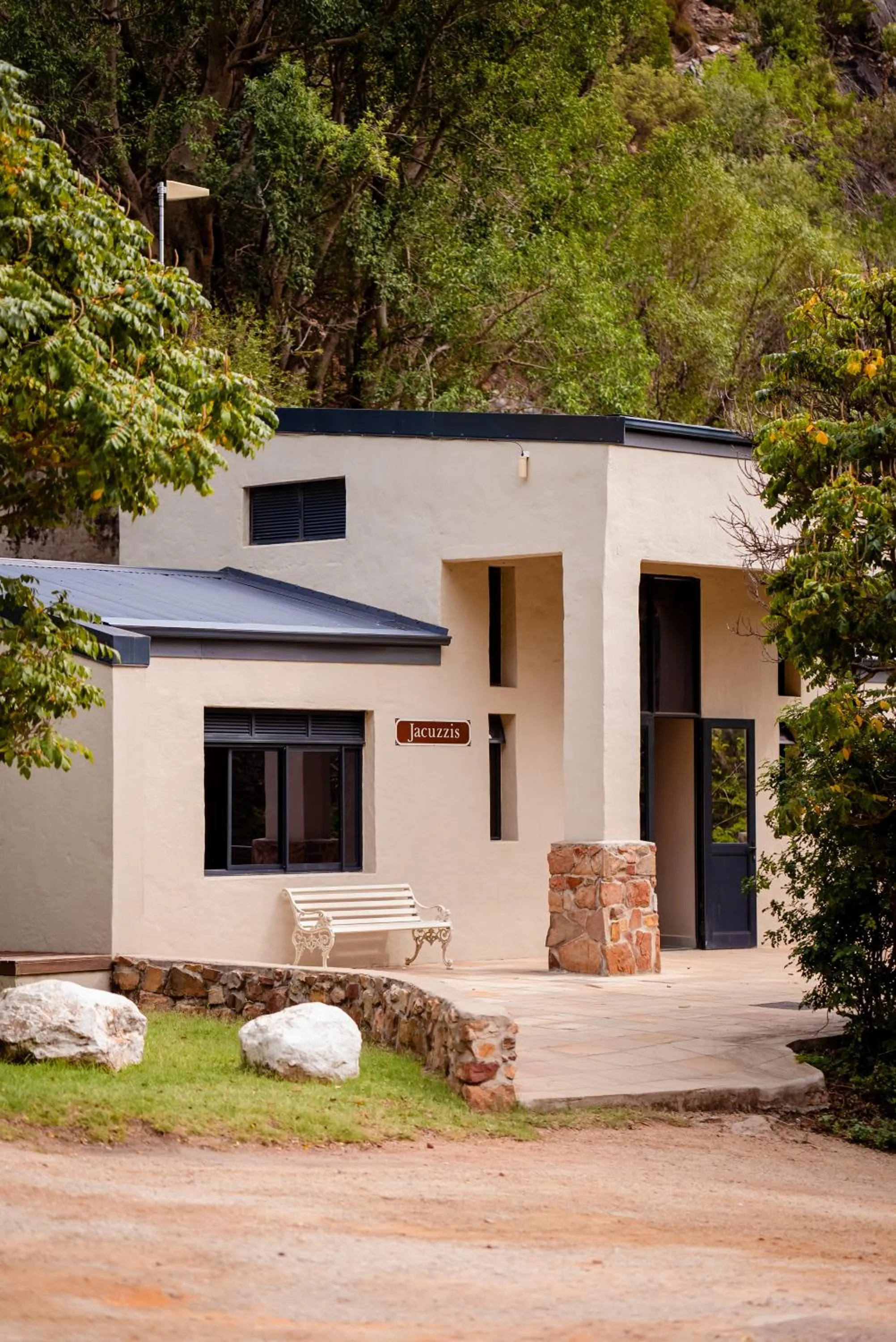 Property building in The Baths Natural Hot Springs