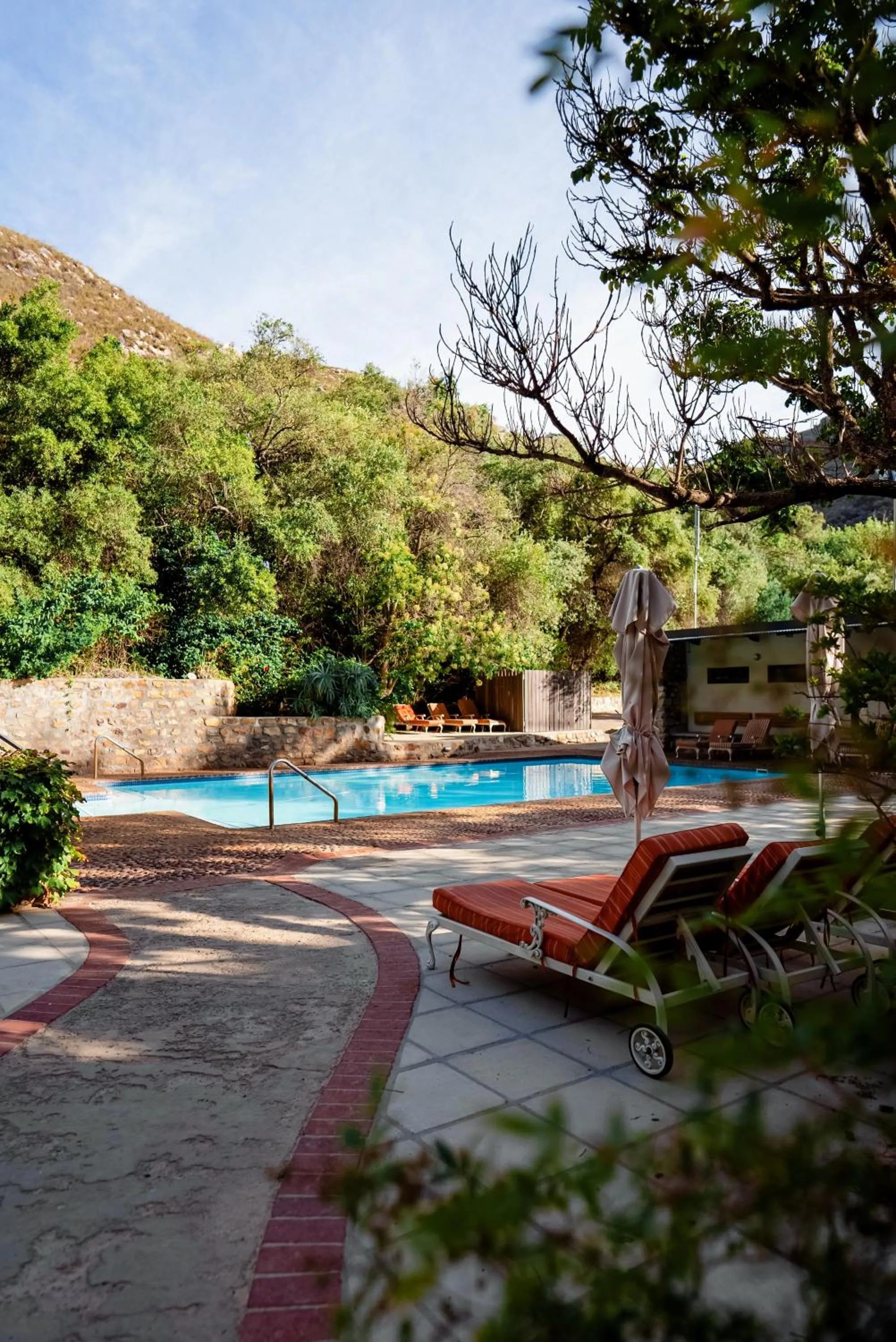 Swimming pool in The Baths Natural Hot Springs