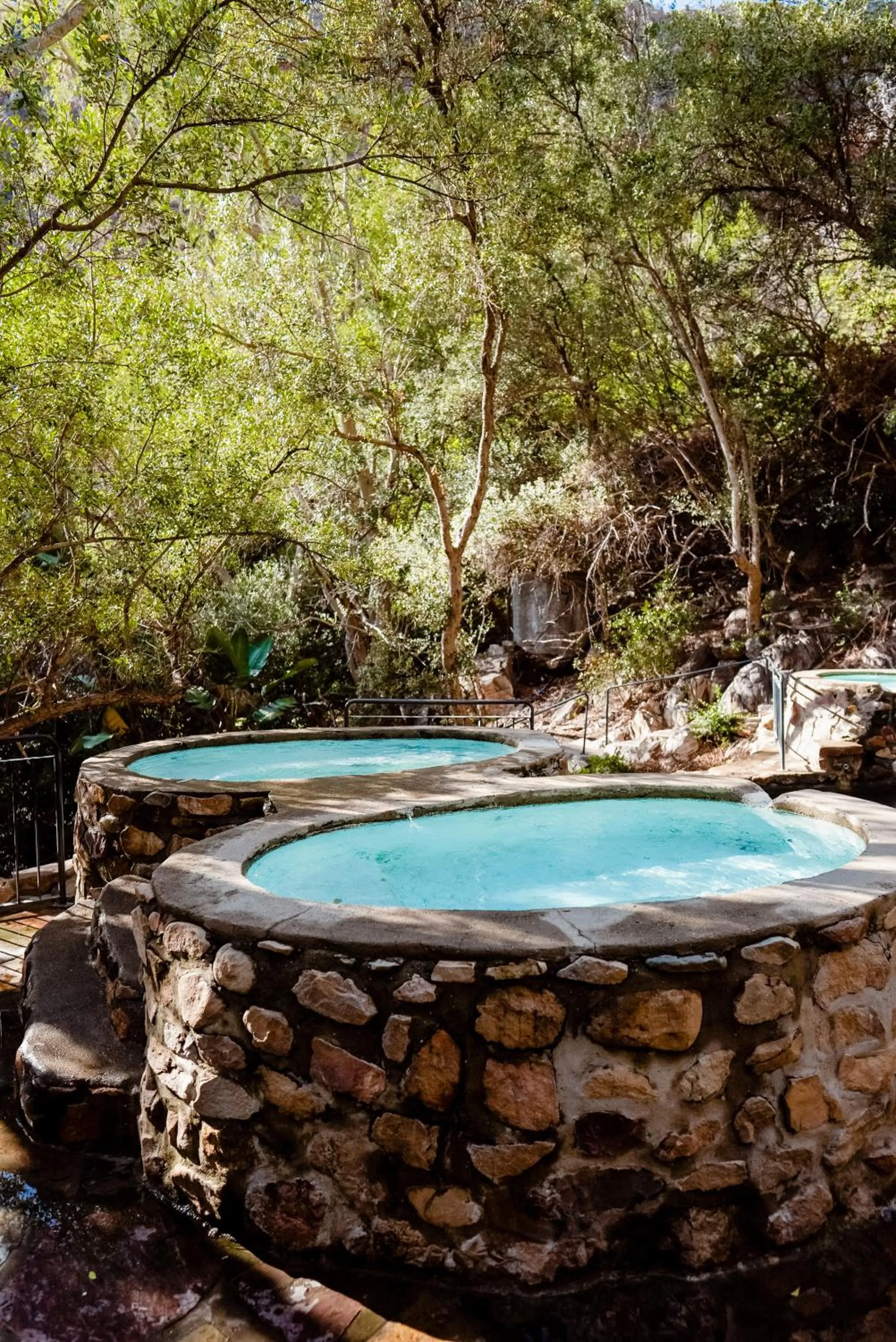 Hot Spring Bath in The Baths Natural Hot Springs