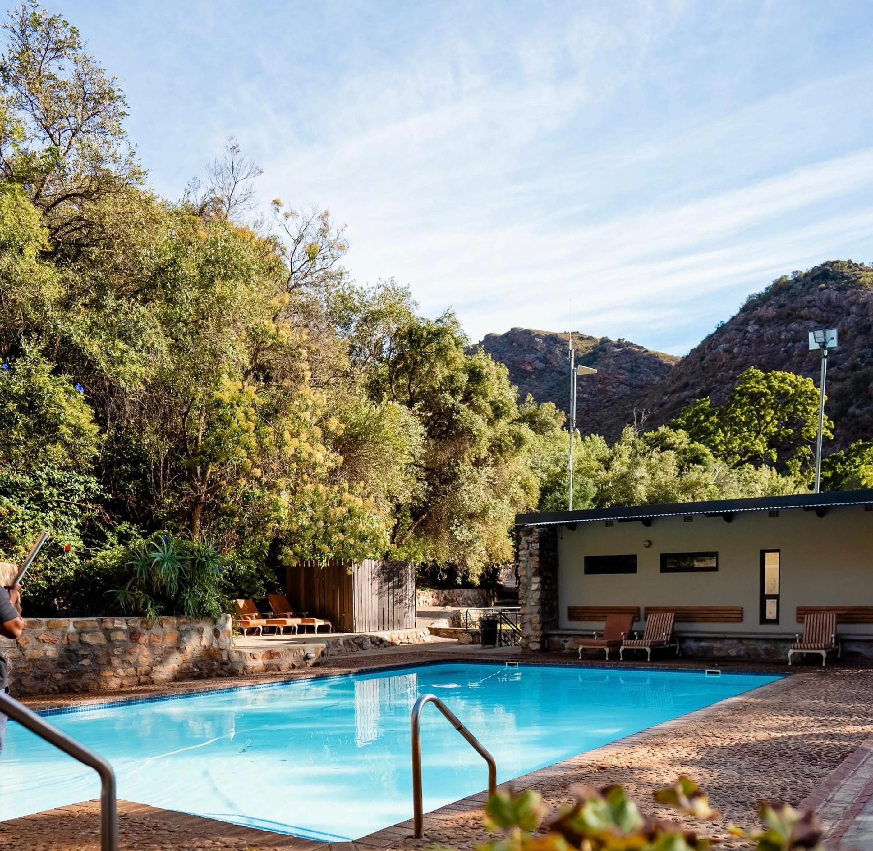 Swimming pool in The Baths Natural Hot Springs